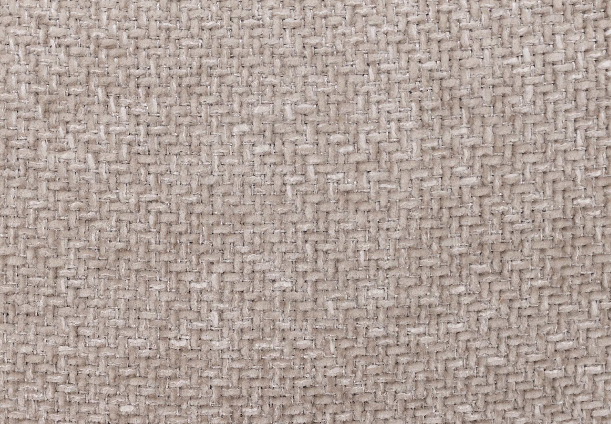 Close-up of beige woven fabric texture