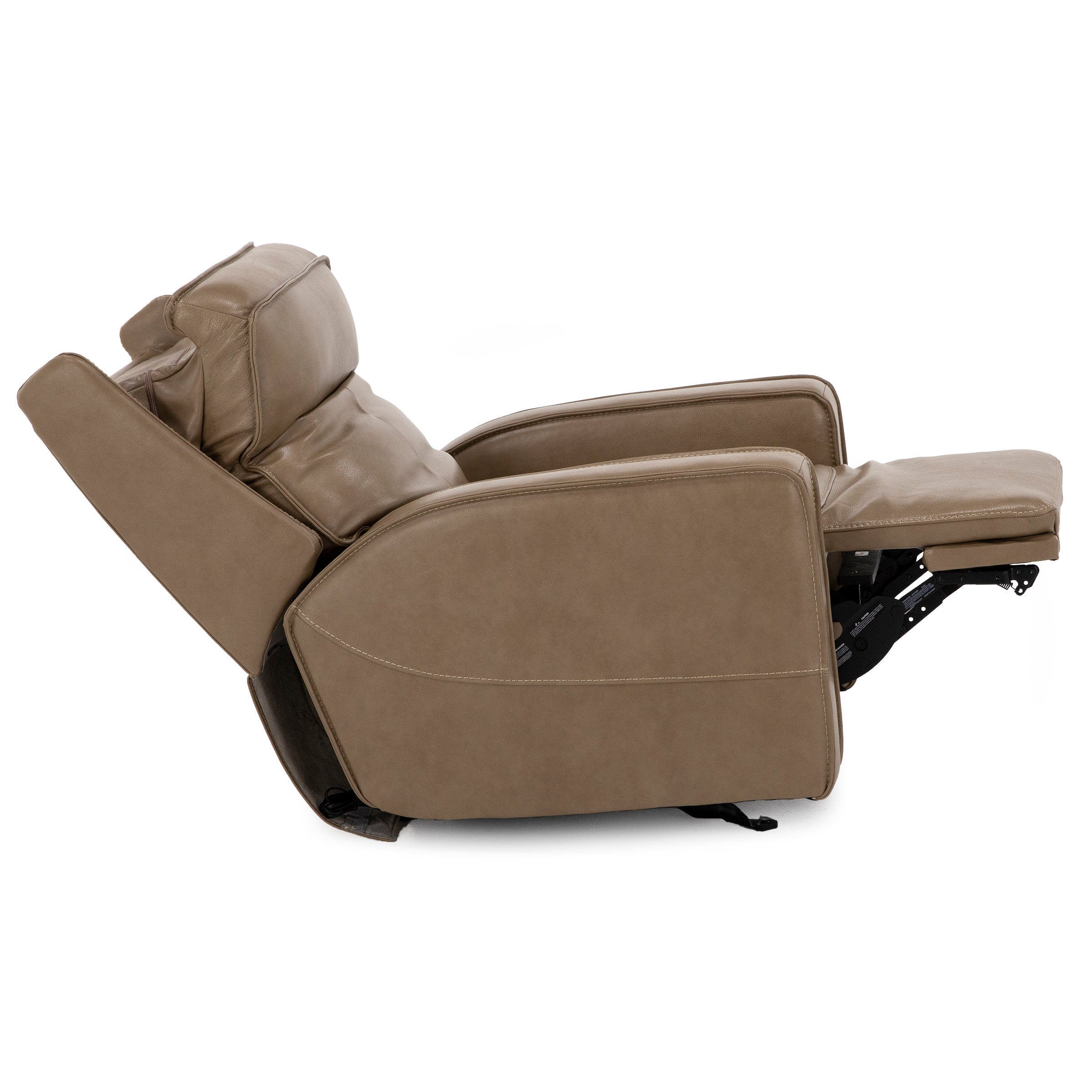 NICENESS ナイスネス 26SS BALLARD LIGHT BEIGE Nixie Leather Fully Loaded Glider Recliner for your Living Room
