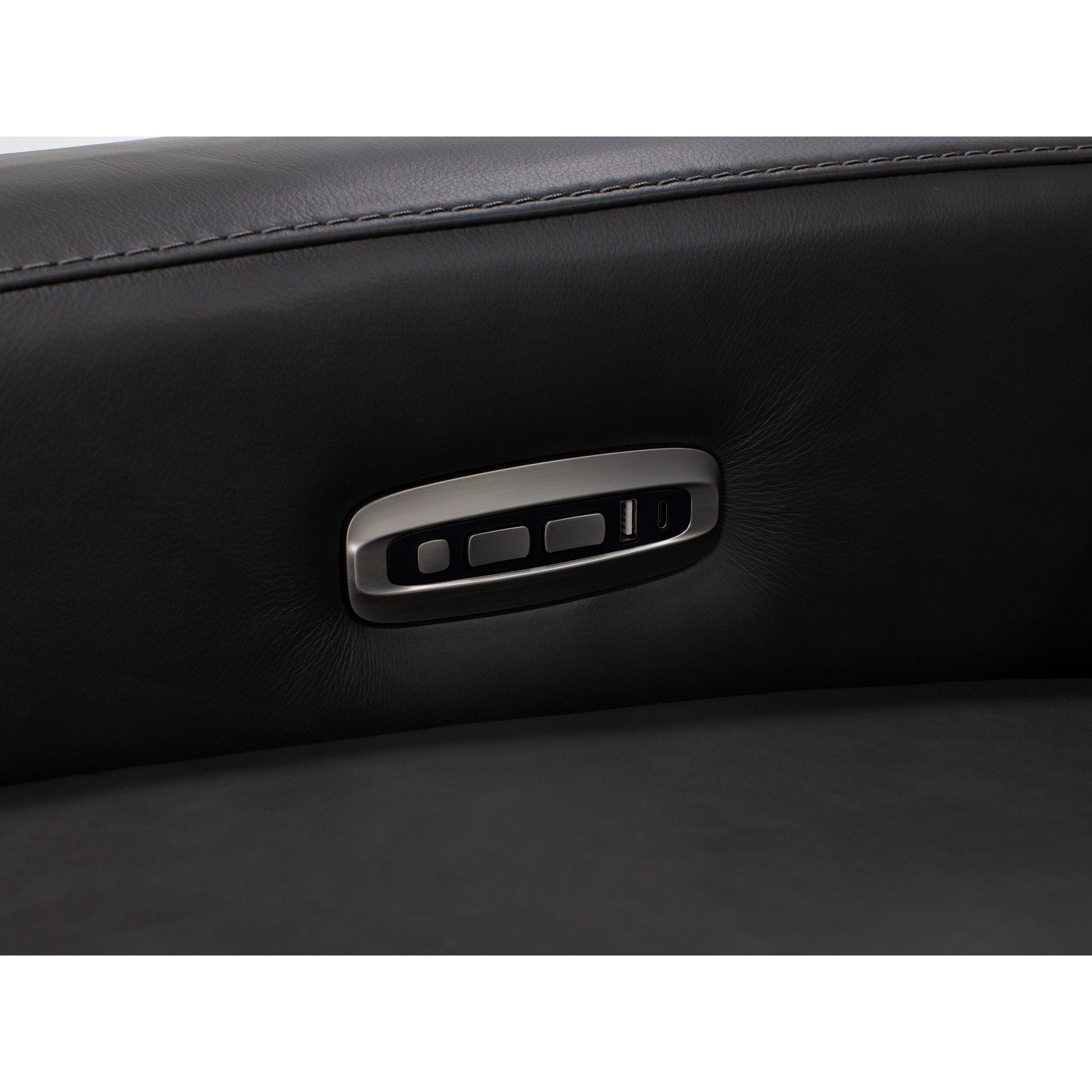 Acadia Leather Power Headrest Zero Gravity Recliner