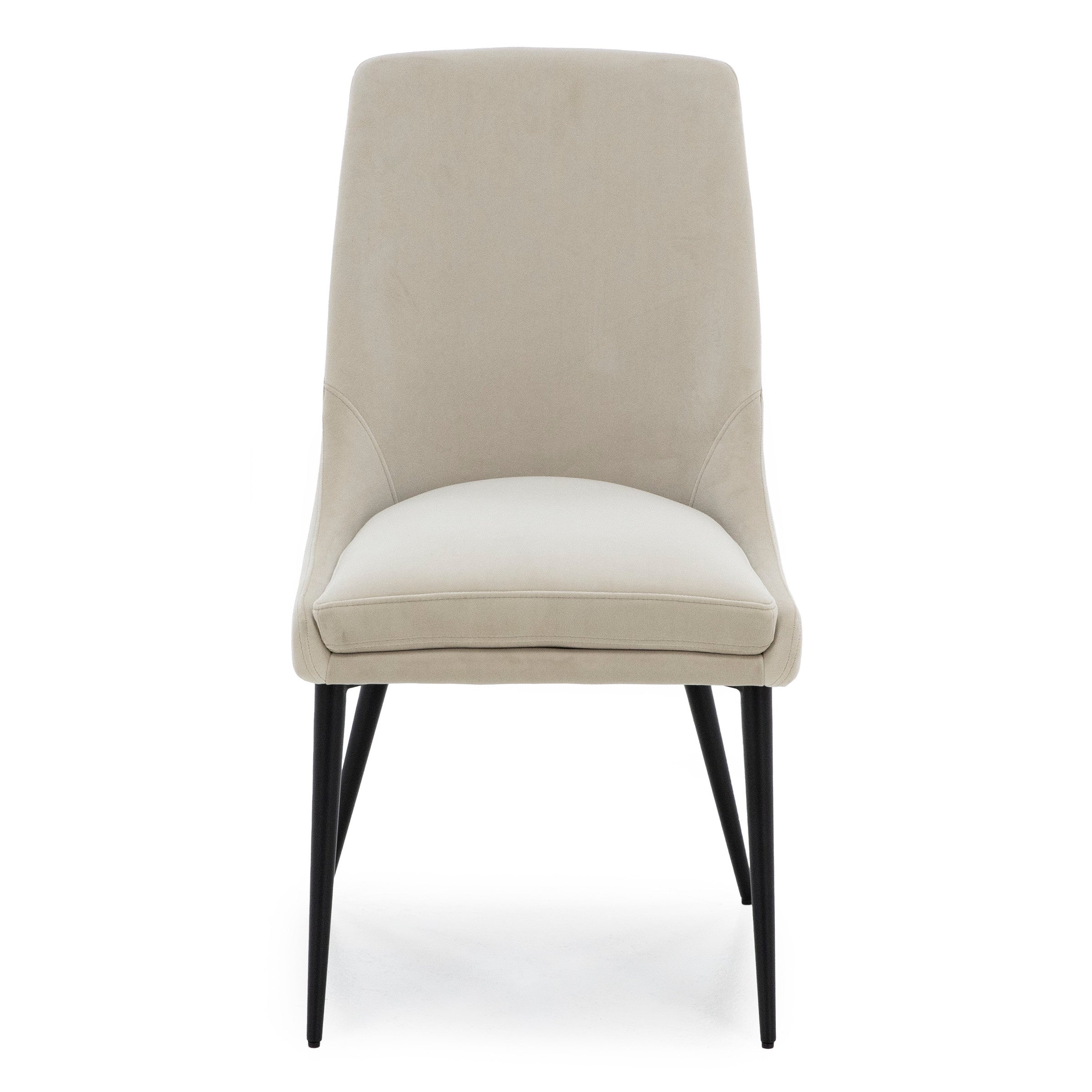One Collection Donnie Side Chair In Smoked Cream
