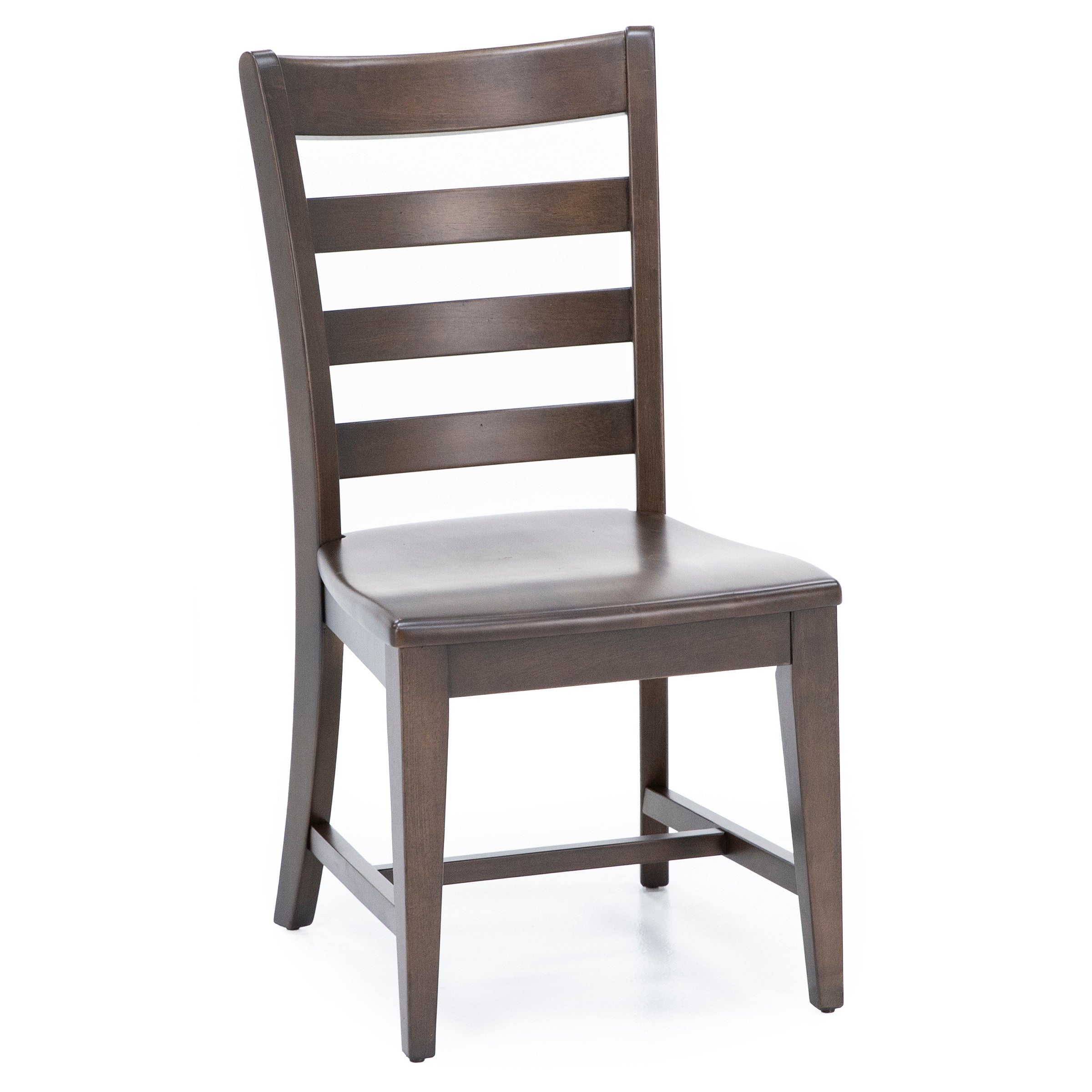 Kincaid Kafe Ladderback Side Chair Wood Seat