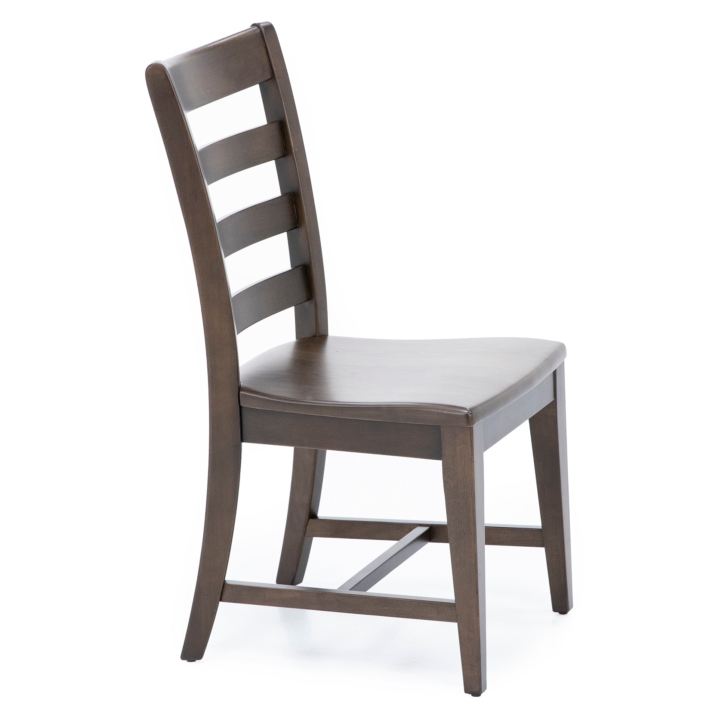 Kincaid Kafe Ladderback Side Chair Wood Seat