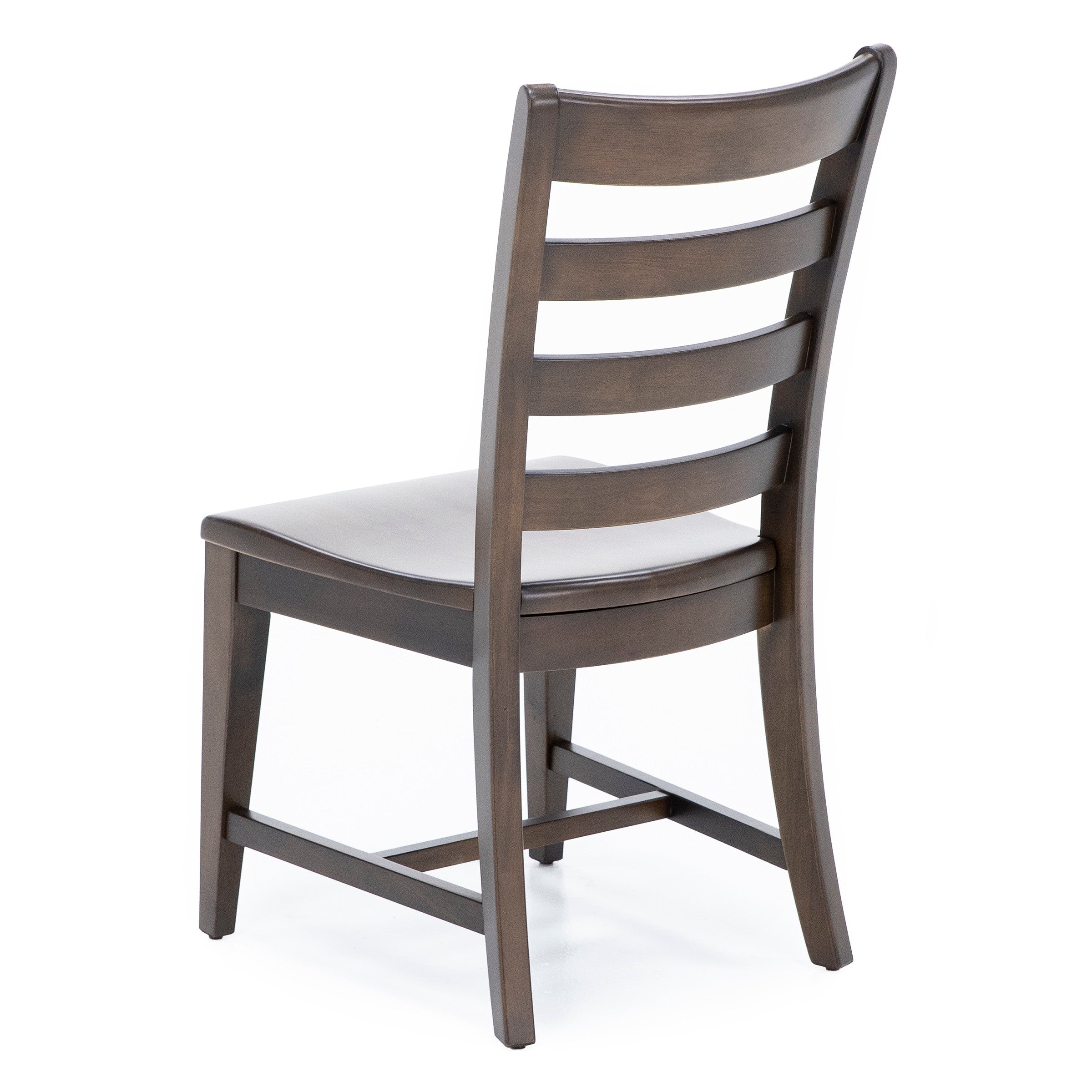 Kincaid Kafe Ladderback Side Chair Wood Seat