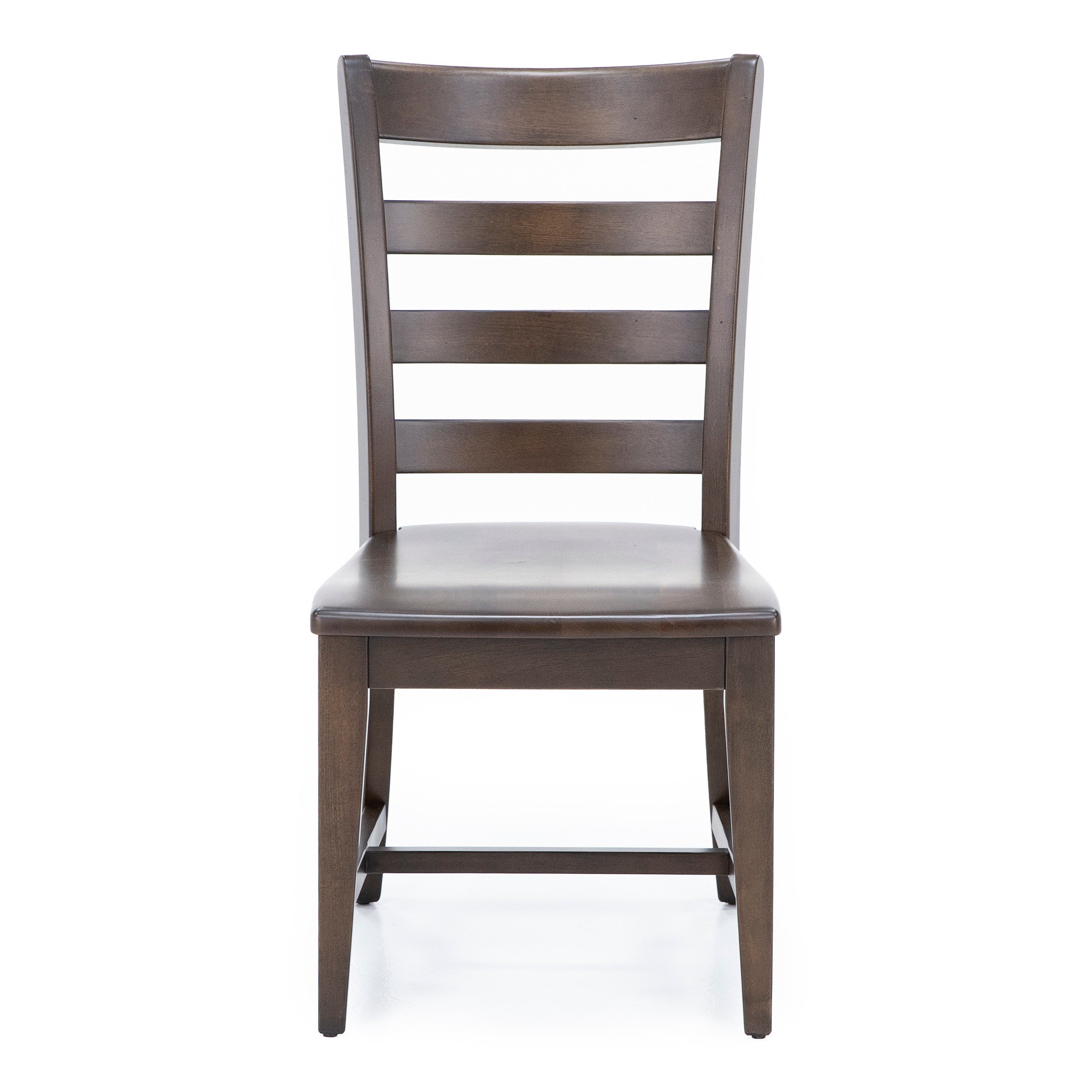 Kincaid Kafe Ladderback Side Chair Wood Seat