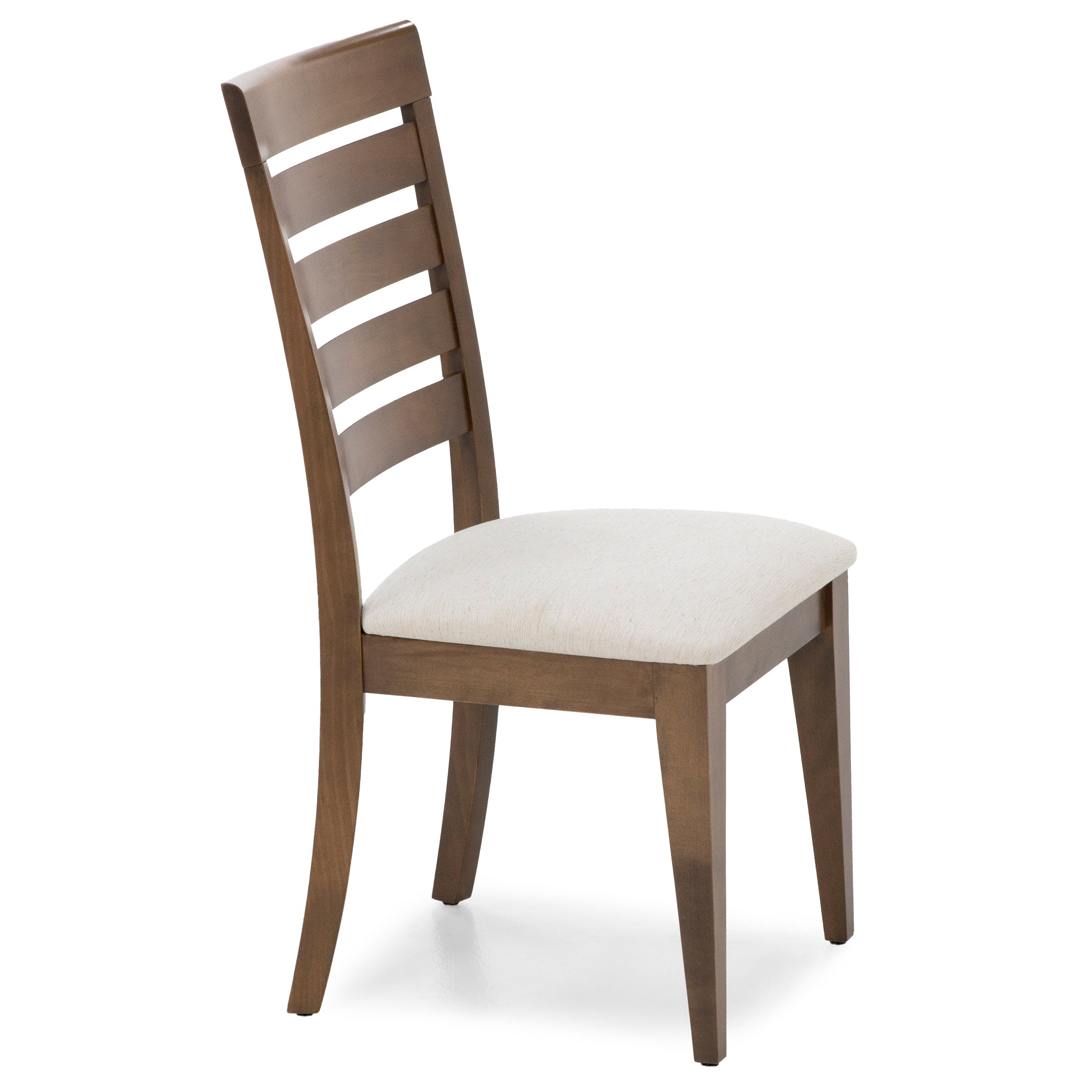 Canadel Gourmet Side Chair 9208 In 25 Pecan Washed / 7Q Fabric for