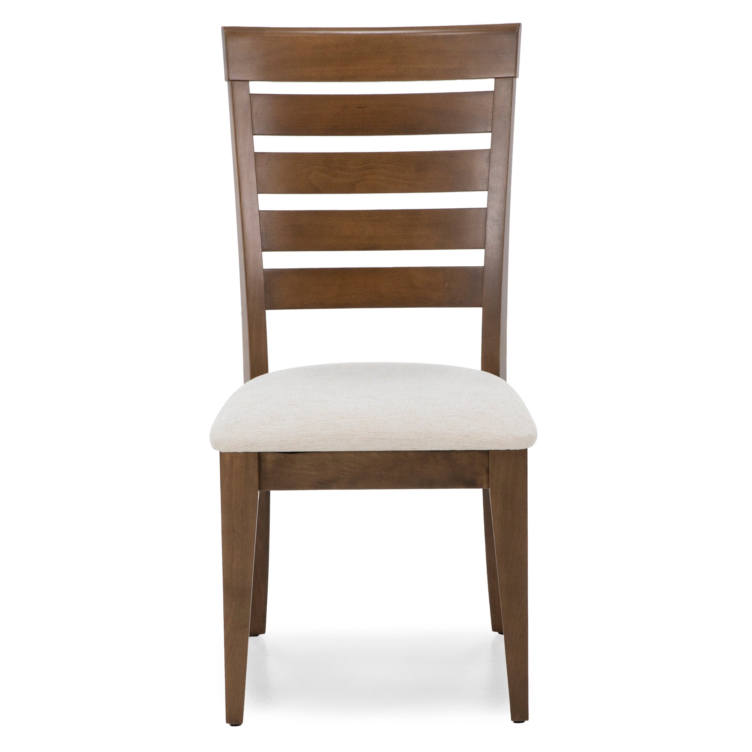 Canadel Gourmet Side Chair 9208 In 25 Pecan Washed / 7Q Fabric
