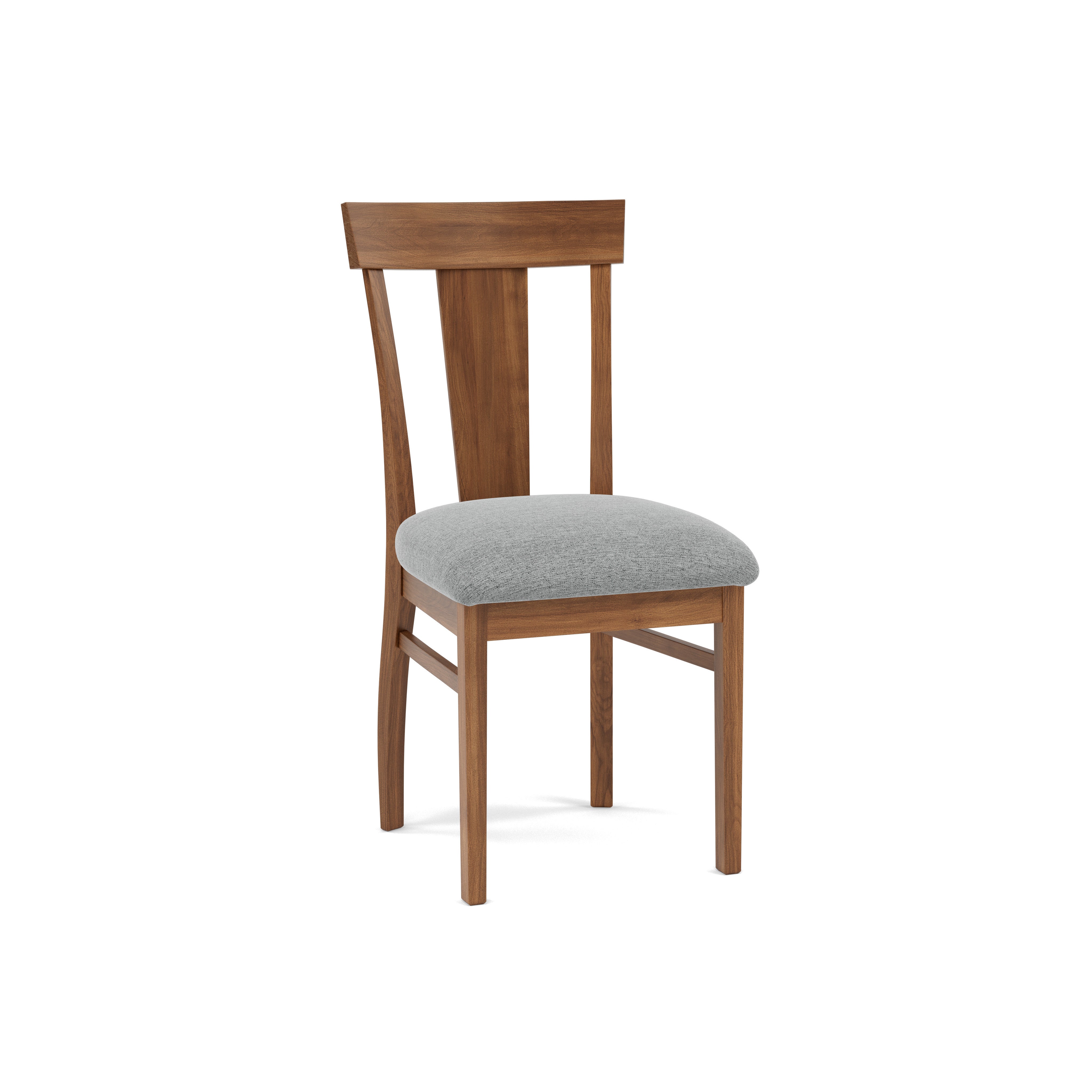 Laker T-Back Upholstered Side Chair with Performance Fabric