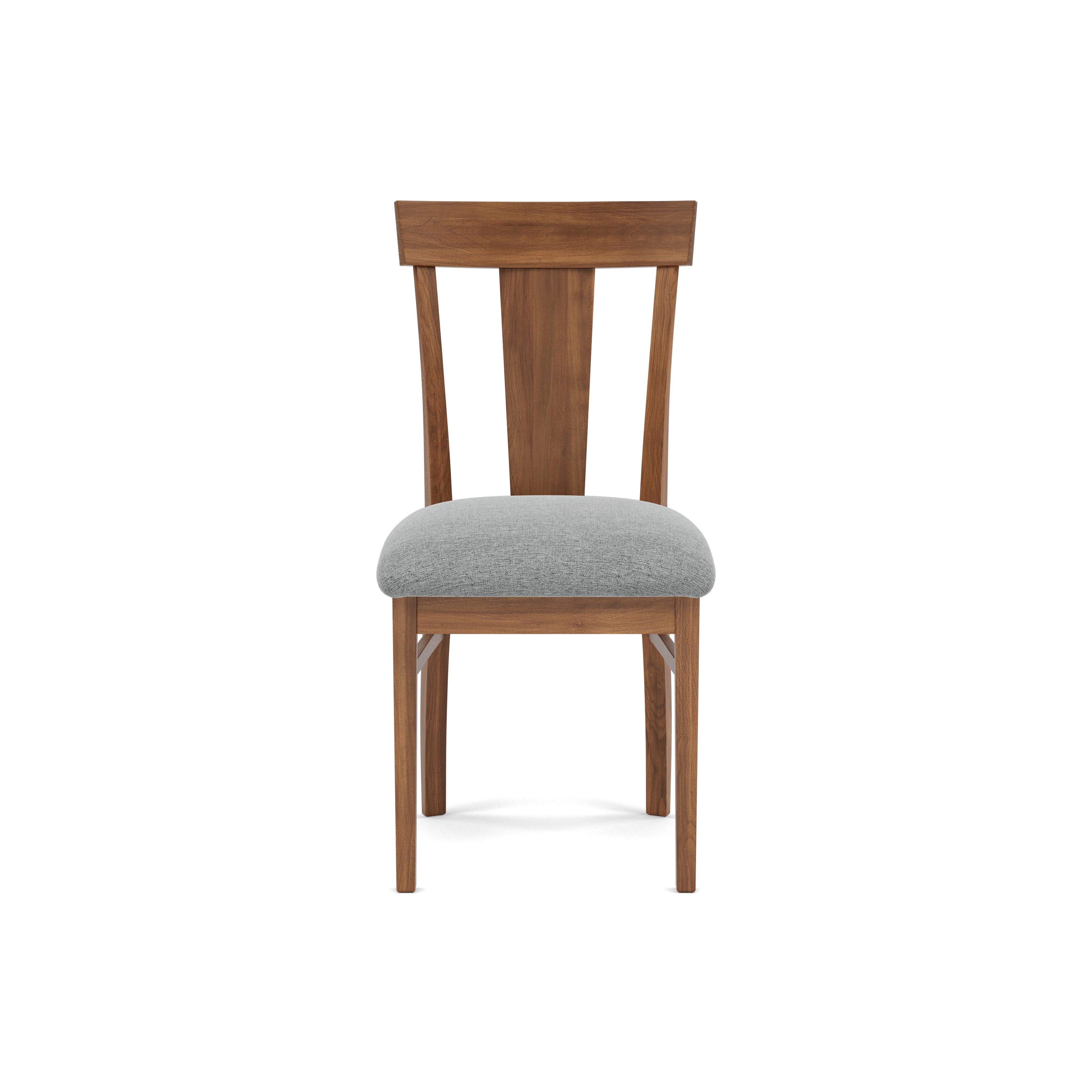 Laker T-Back Upholstered Side Chair with Performance Fabric