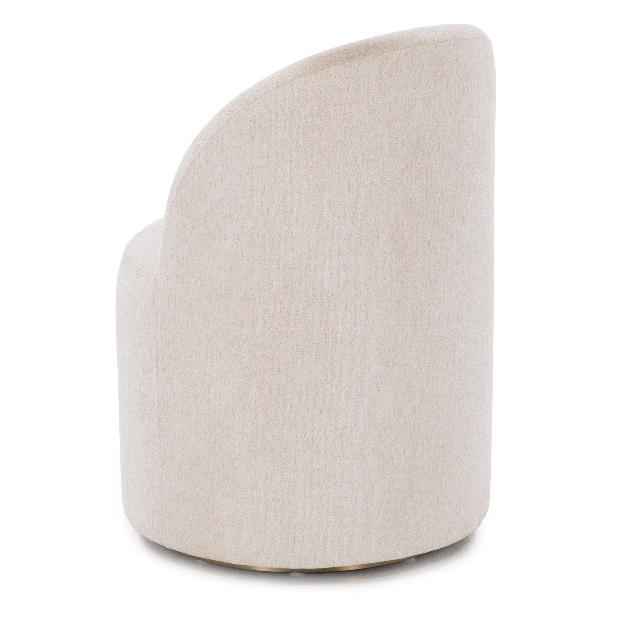 Opal Swivel Curve Chair