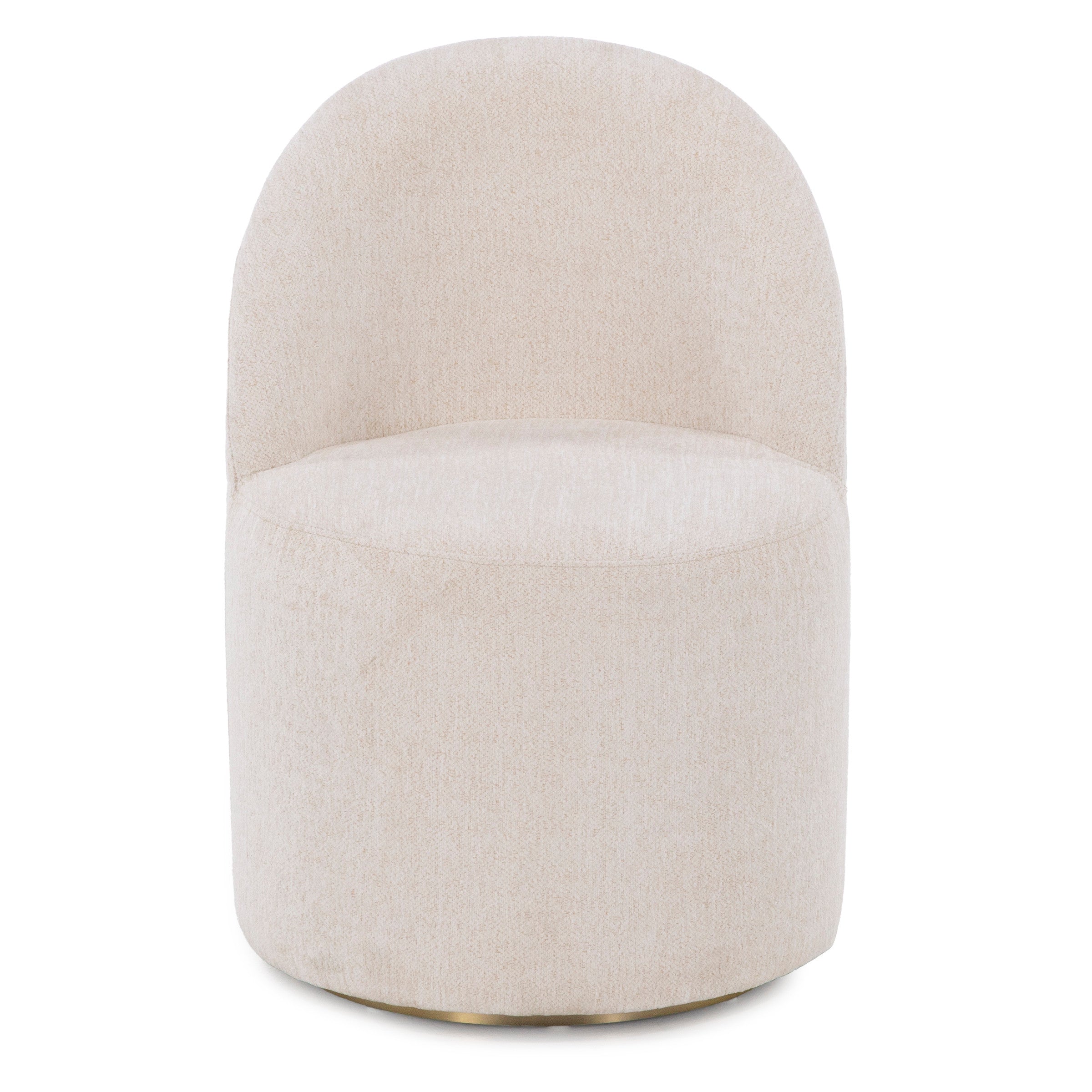 Opal Swivel Curve Chair