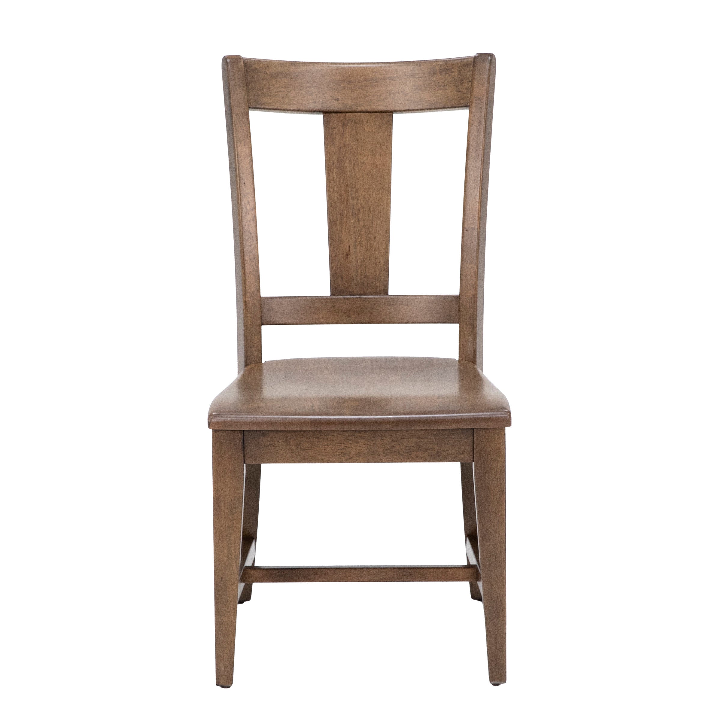 Kincaid Kafe Splat Back Side Chair Wood Seat