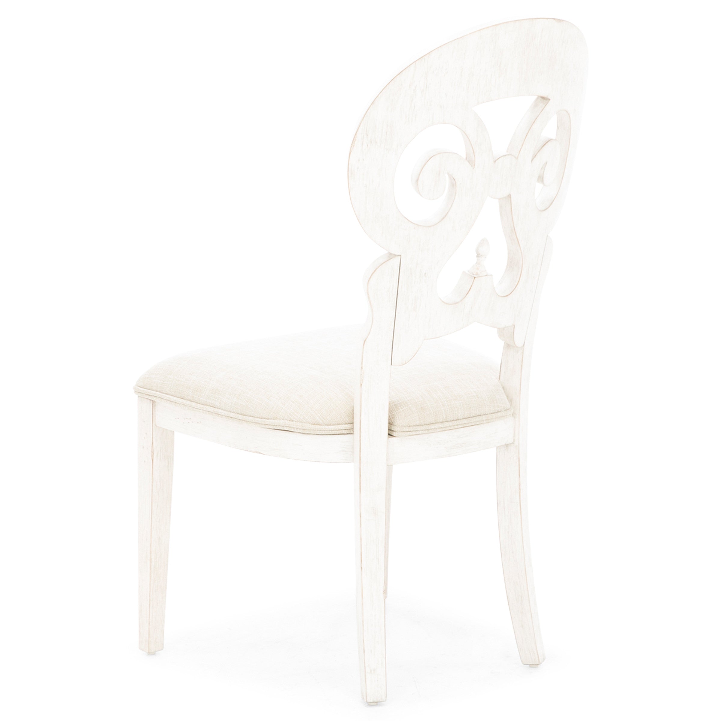 Farmhouse Reimagined Splatback Upholstered Side Chair