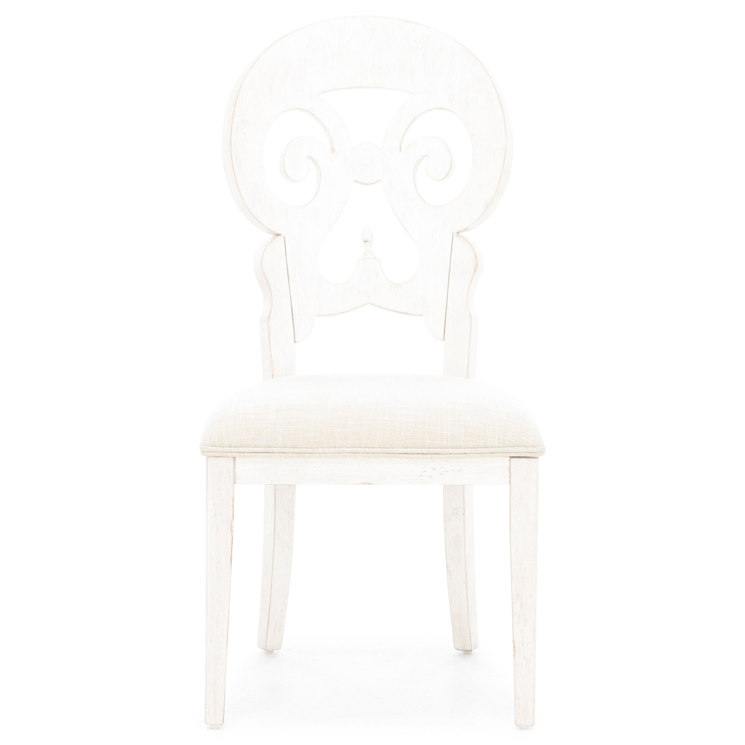 Farmhouse Reimagined Splatback Upholstered Side Chair