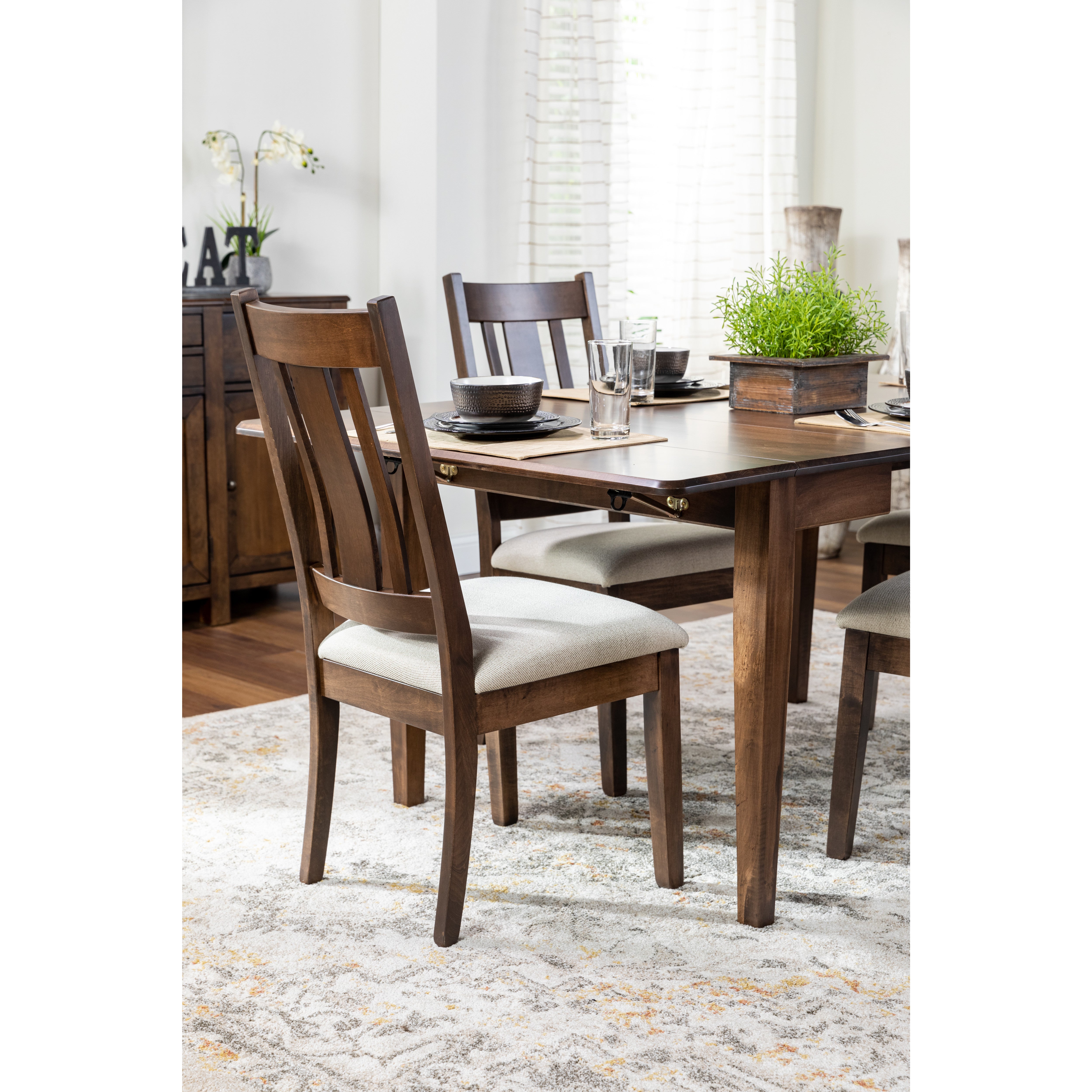 Mason Upholstered Side Chair With Performance Fabric