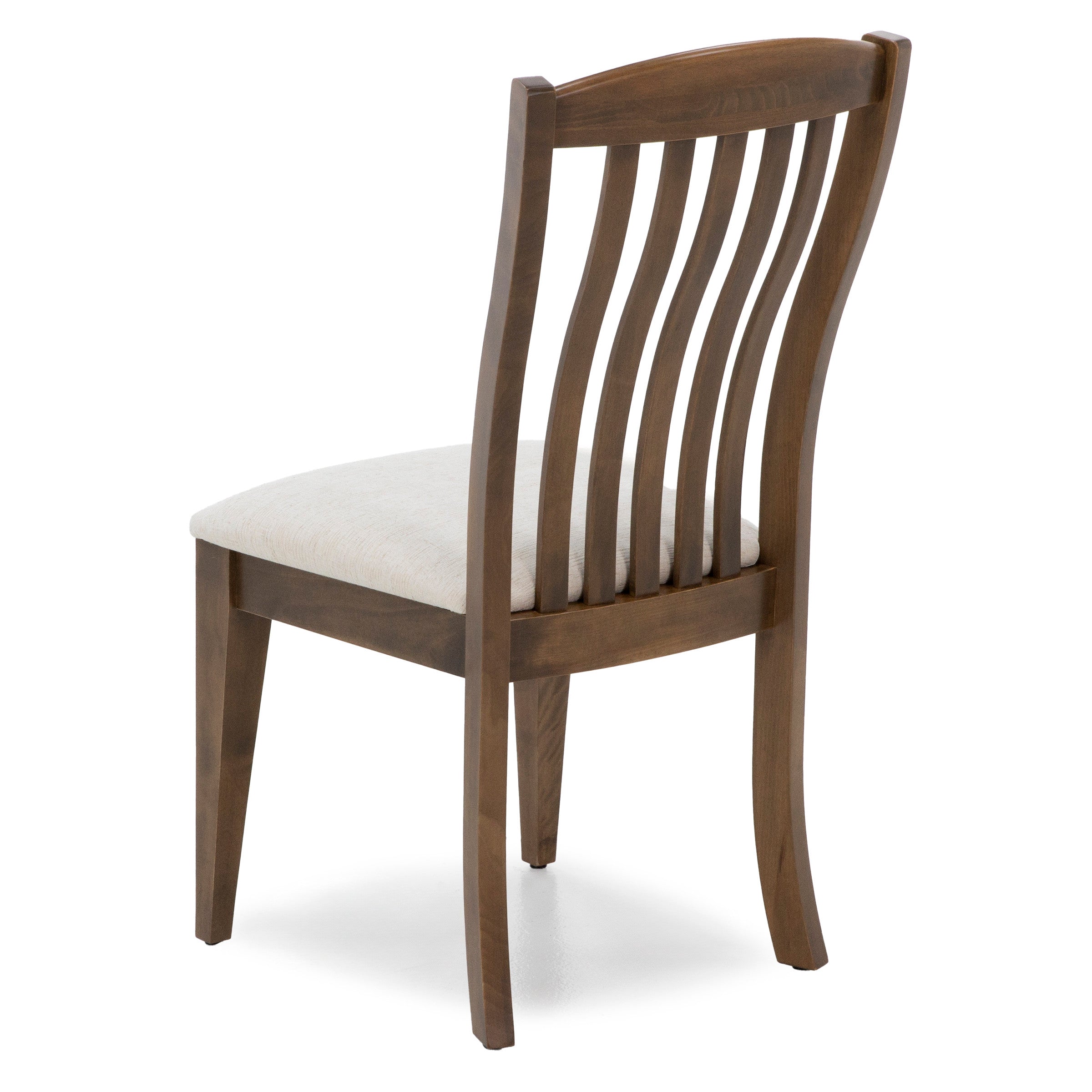 Canadel Gourmet Side Chair 9048 In 25 Pecan Washed / 7Q Fabric