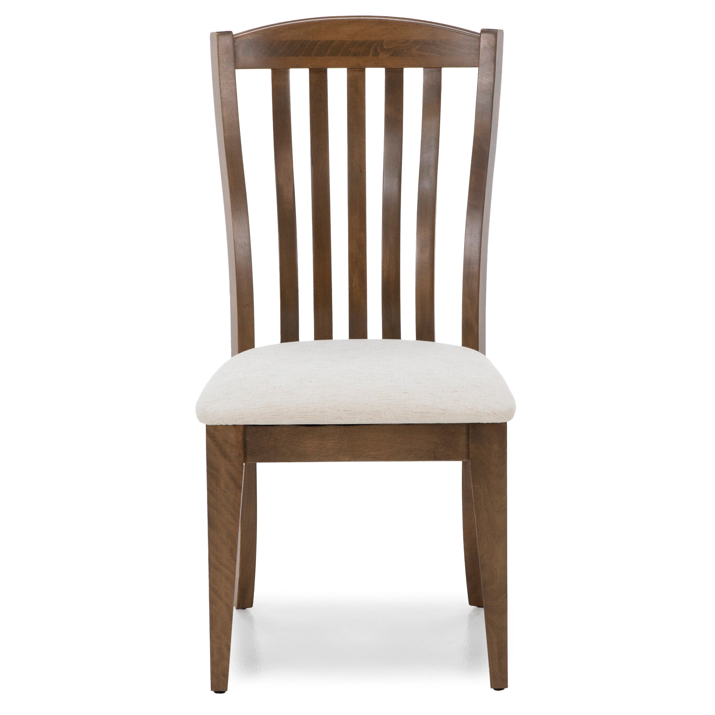Canadel Gourmet Side Chair 9048 In 25 Pecan Washed / 7Q Fabric