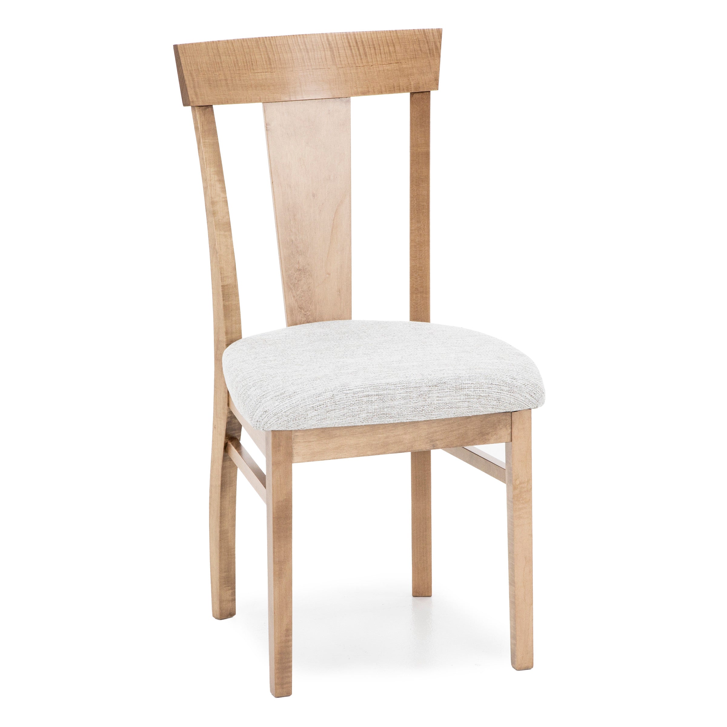 Laker T-Back Upholstered Side Chair with Performance Fabric