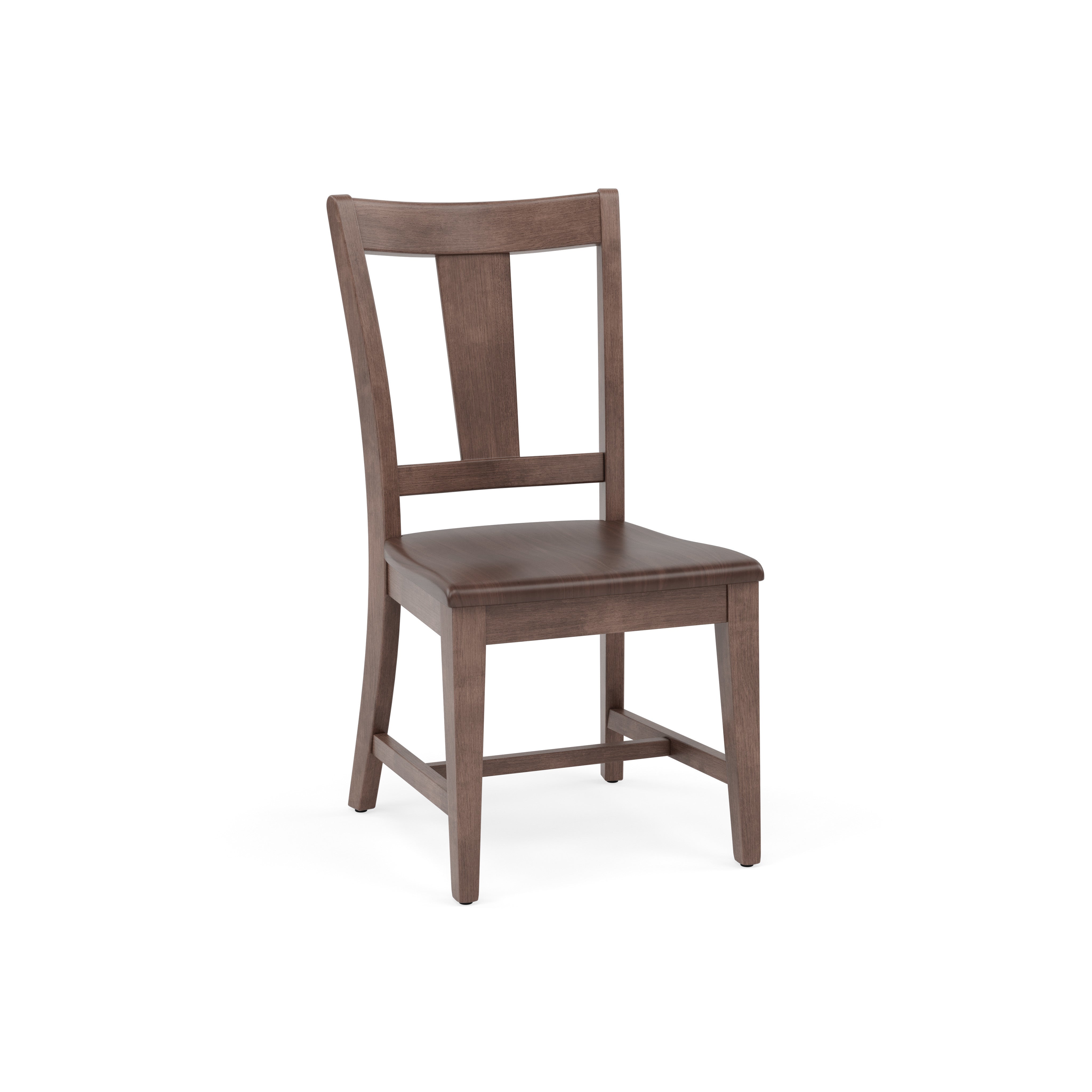 Kincaid Kafe Ladderback Side Chair Wood Seat for your Dining Room