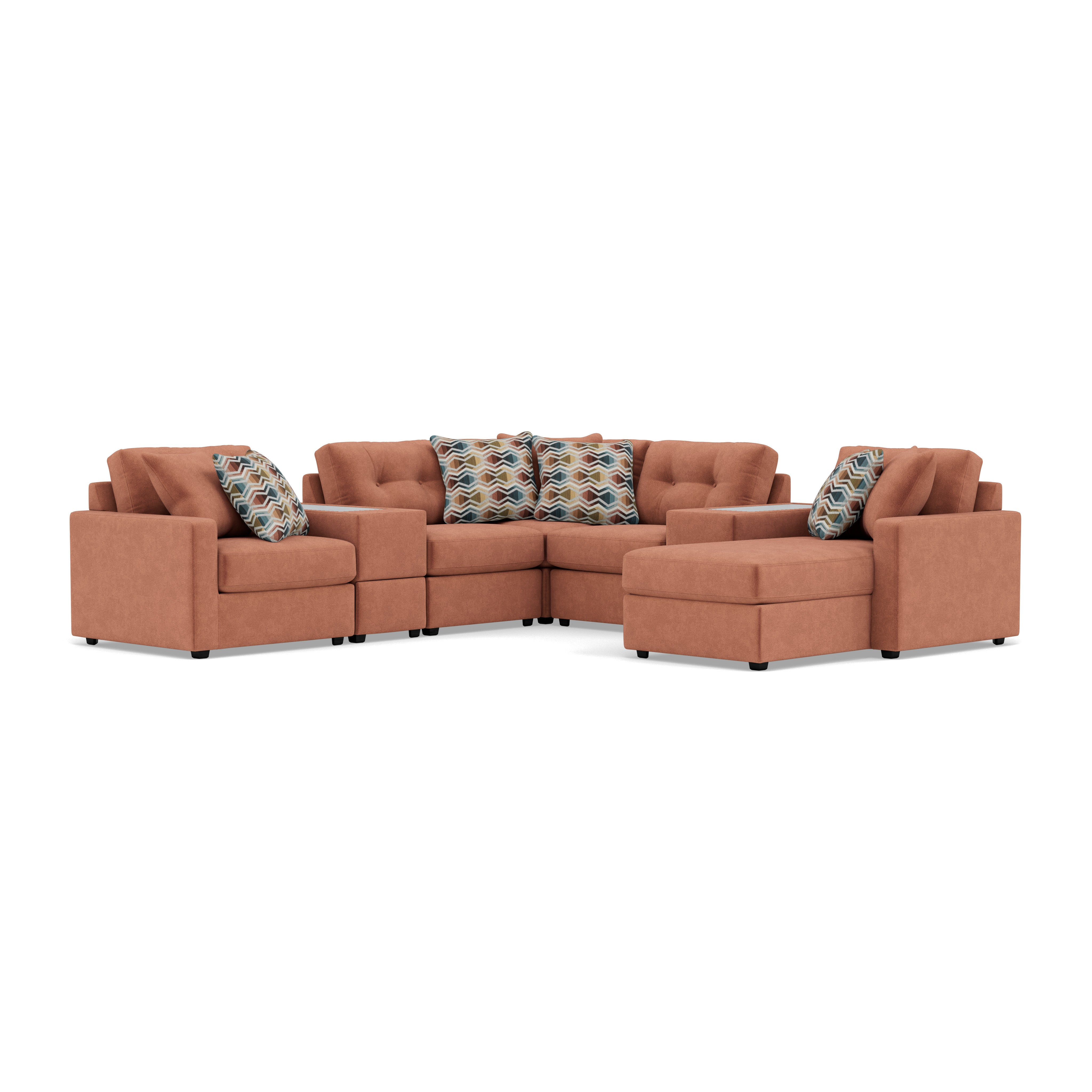 Drew & Jonathan Home Modular One 9-Pc. Sectional for your Living