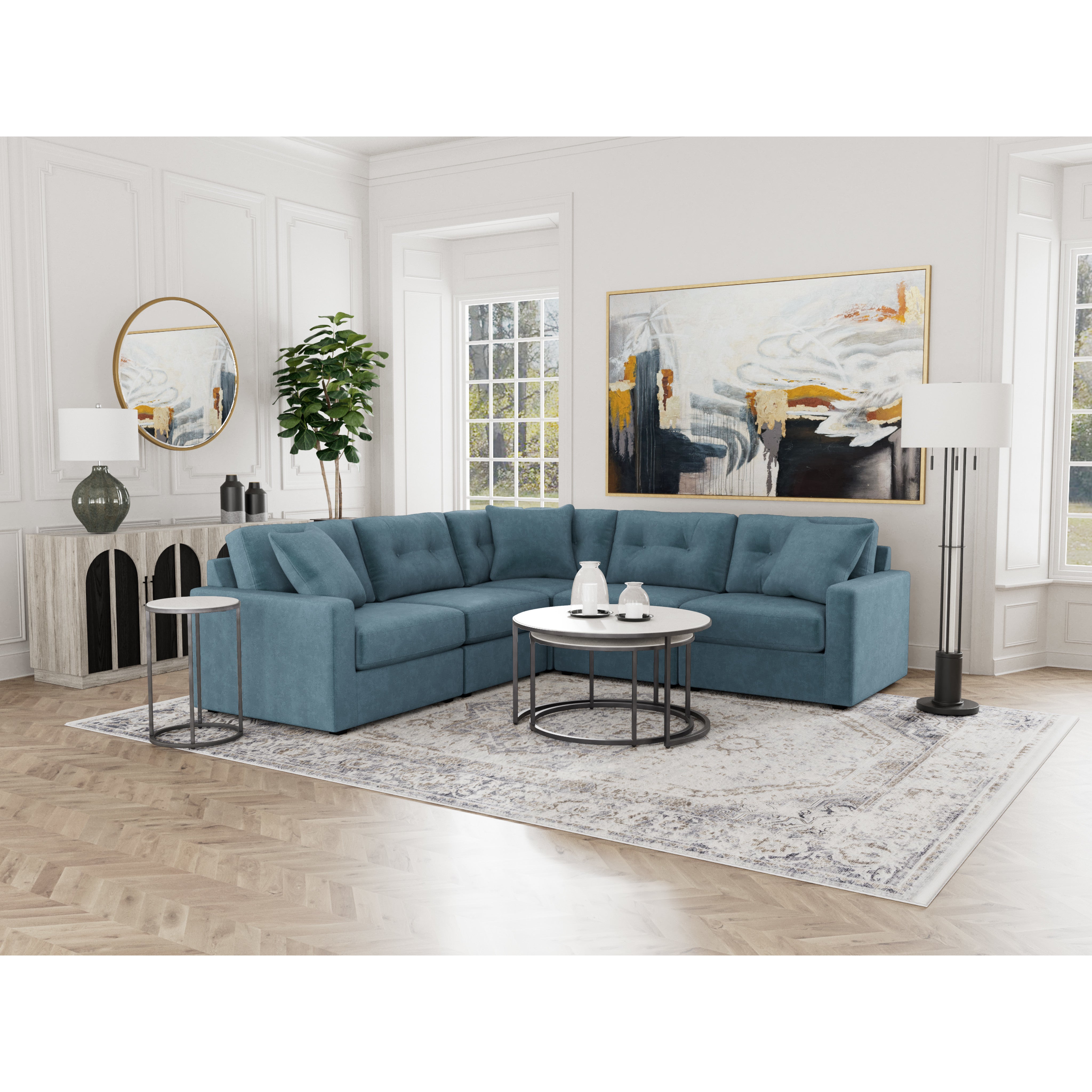 Drew & Jonathan Home Modular One 5-Pc. Sectional