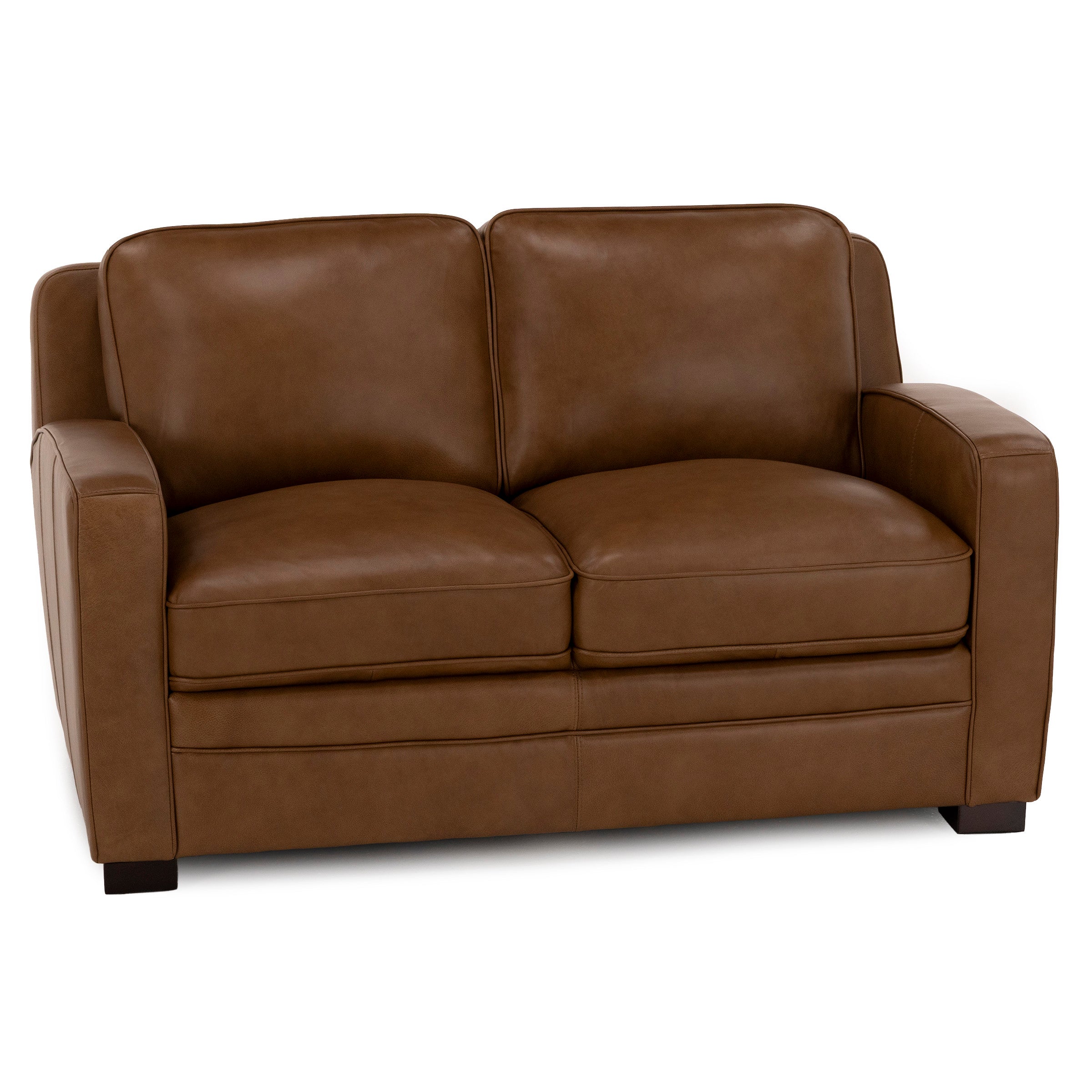 Oliver Leather Loveseat