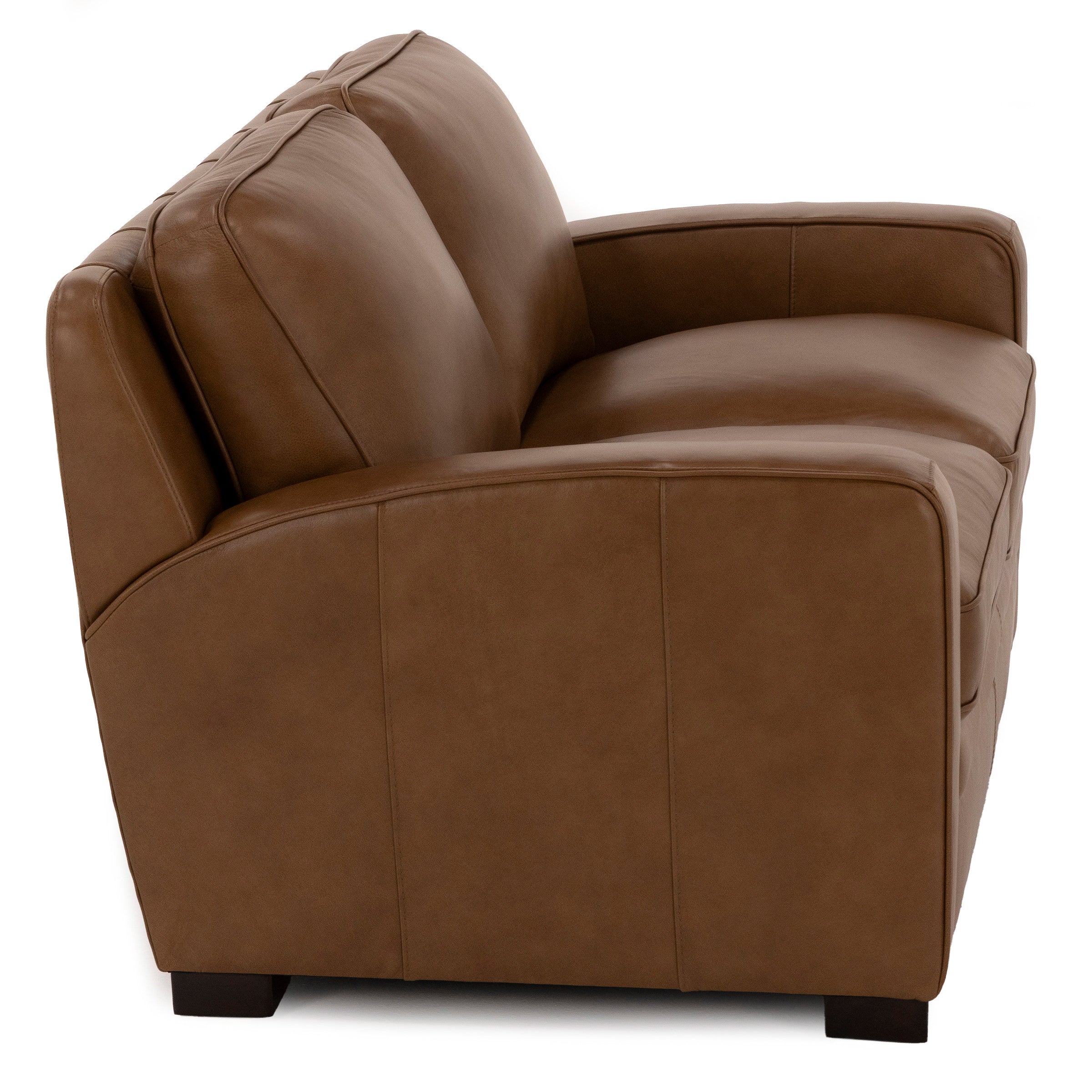 Oliver Leather Loveseat
