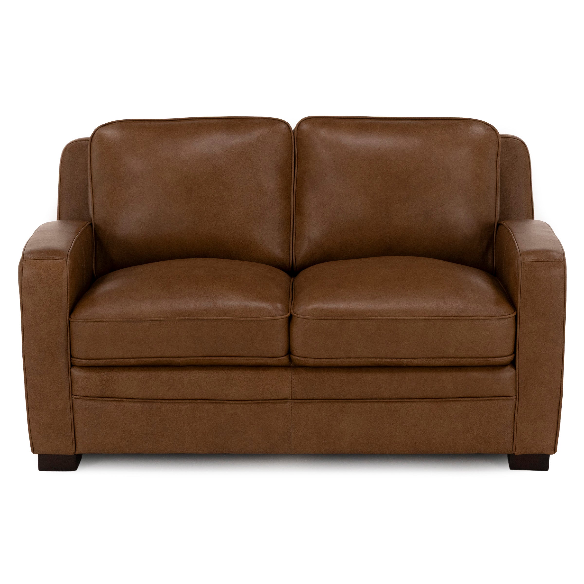 Oliver Leather Loveseat