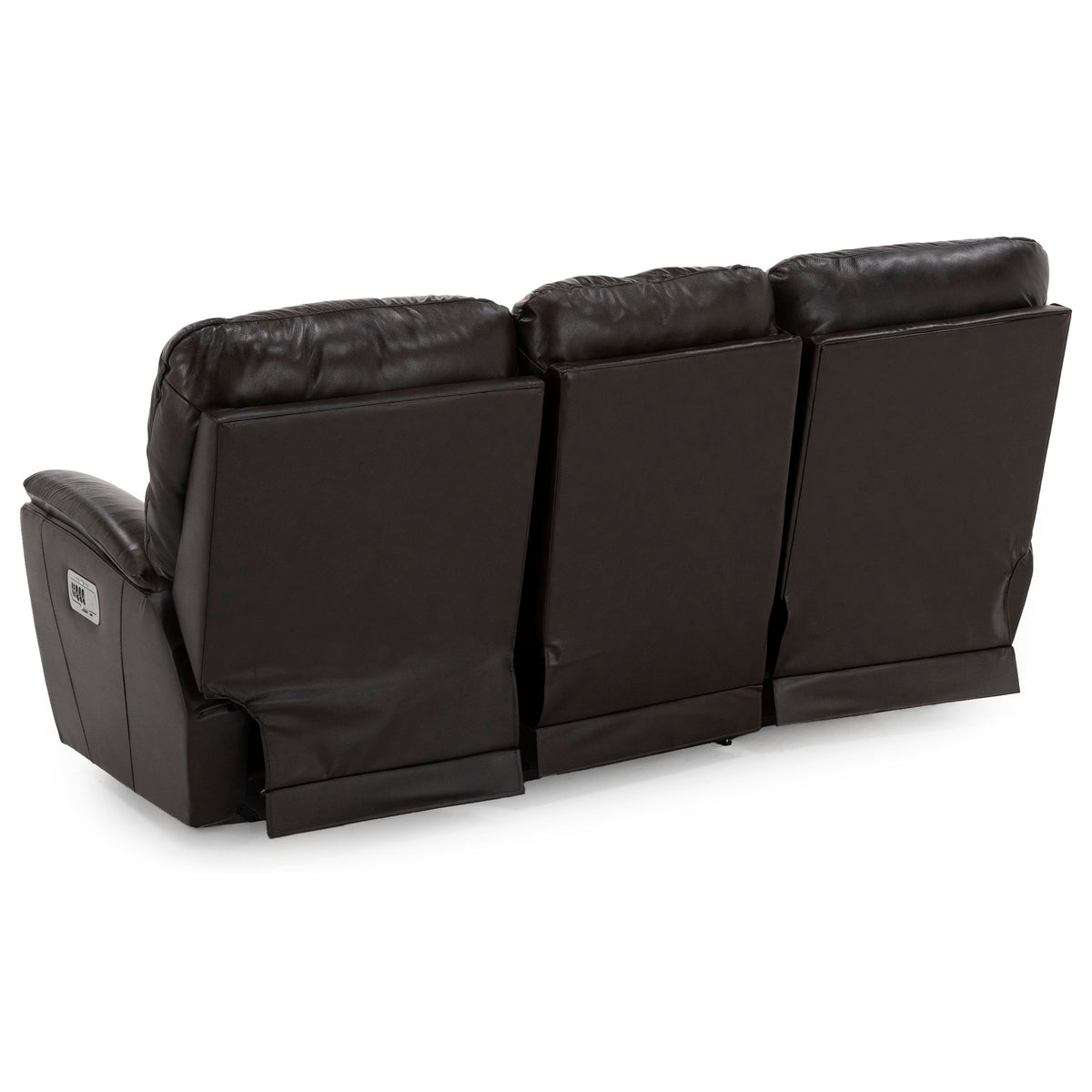 Trouper 3-Pc. Leather Fully Loaded Reclining Sofa With Wireless Remotes