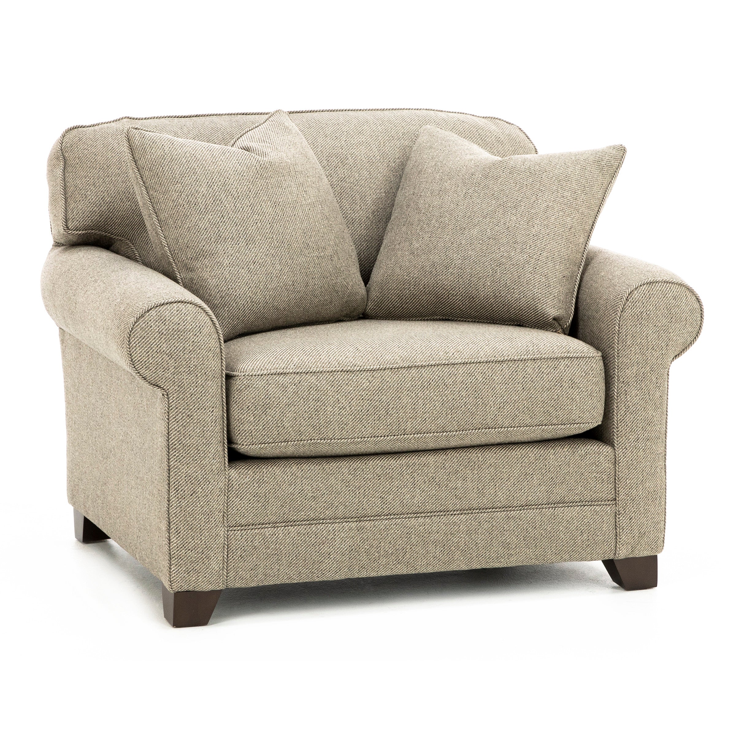 Bentley Sock Arm Wide Chair