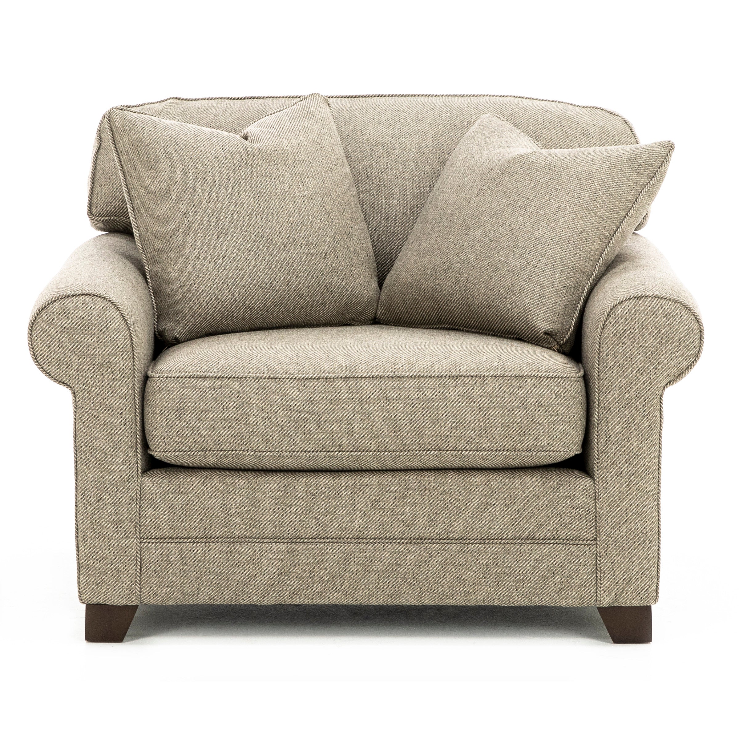 Bentley Sock Arm Wide Chair
