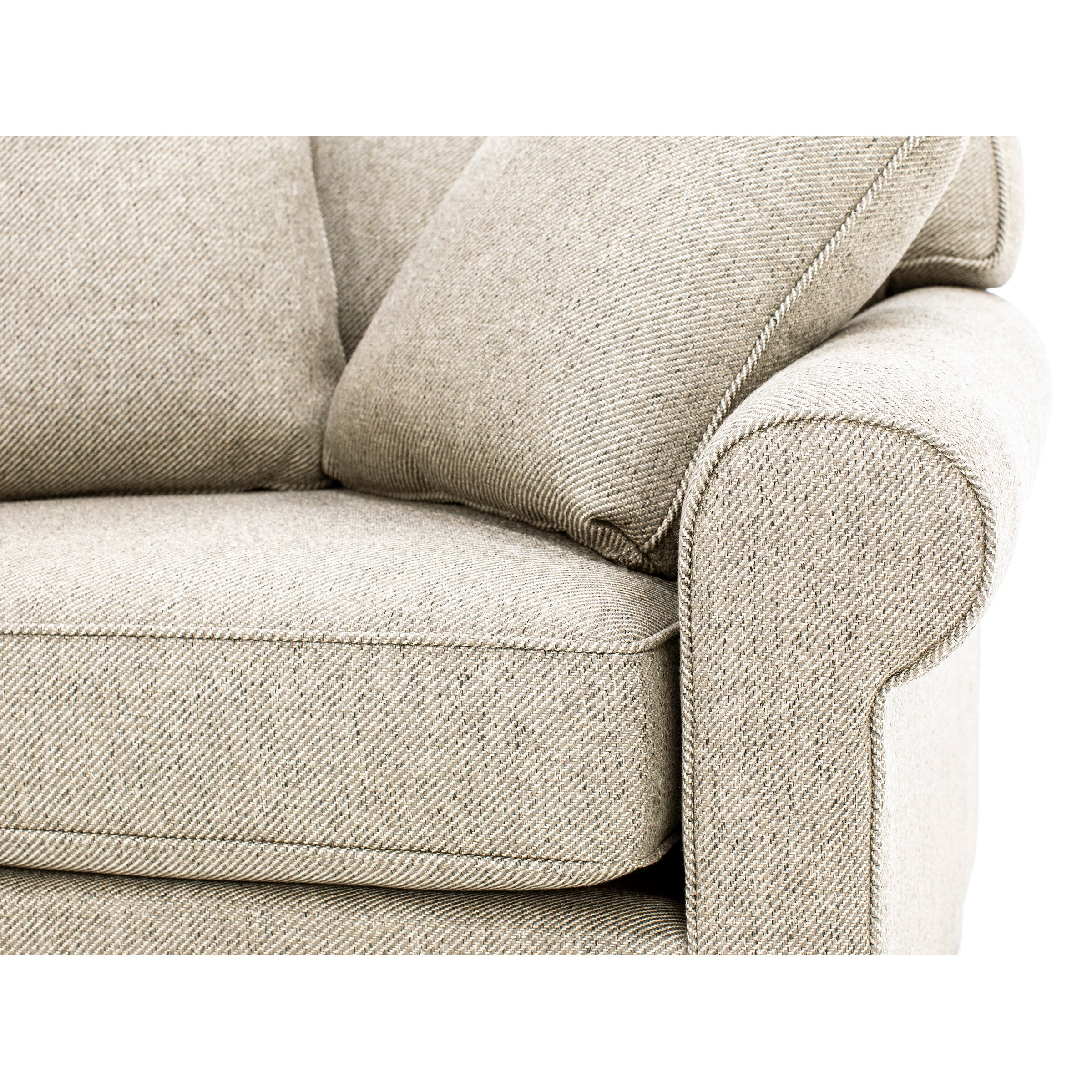 Bentley Sock Arm Wide Chair
