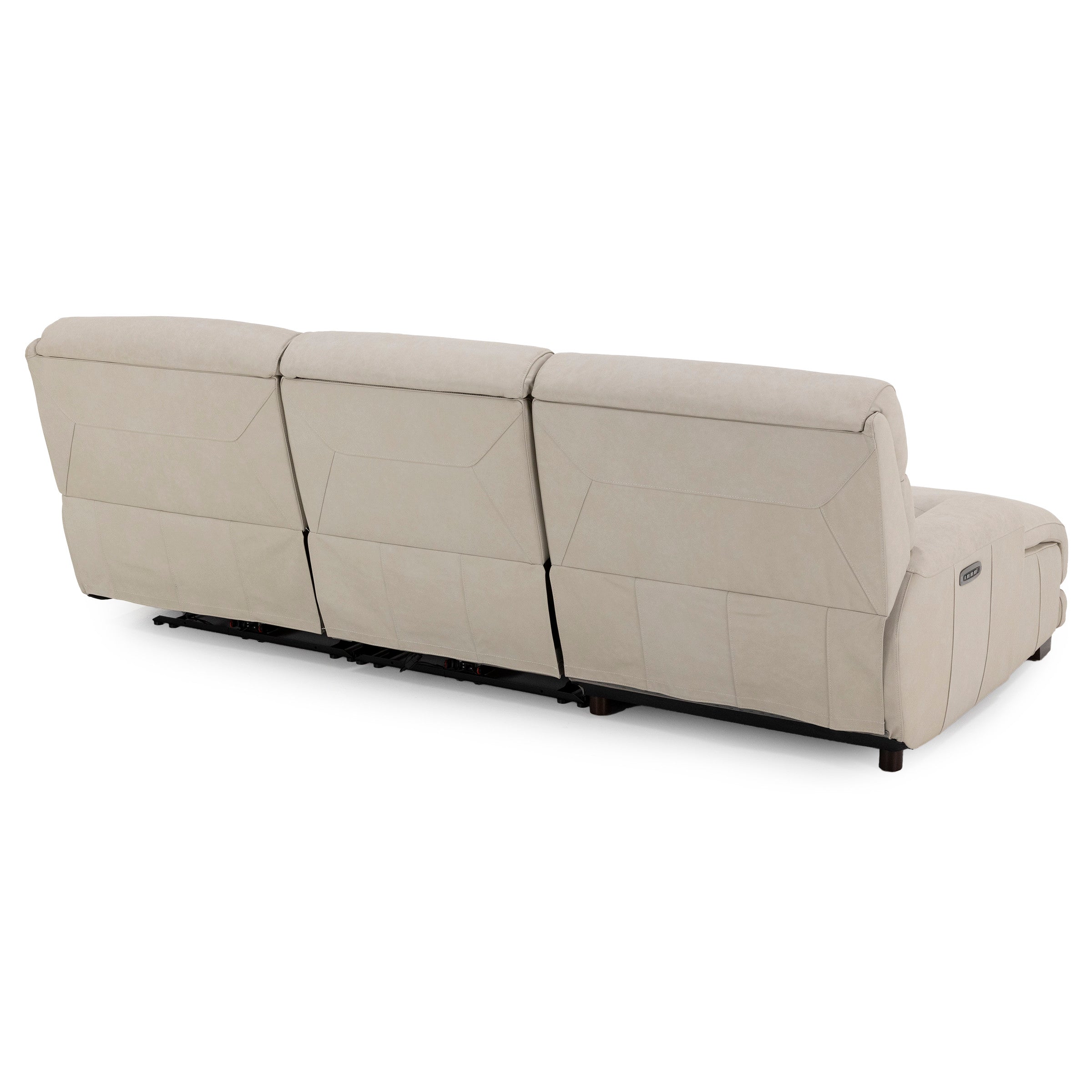 Morrow 3-Pc. Leather Fully Loaded Zero Gravity Reclining Chaise Sofa