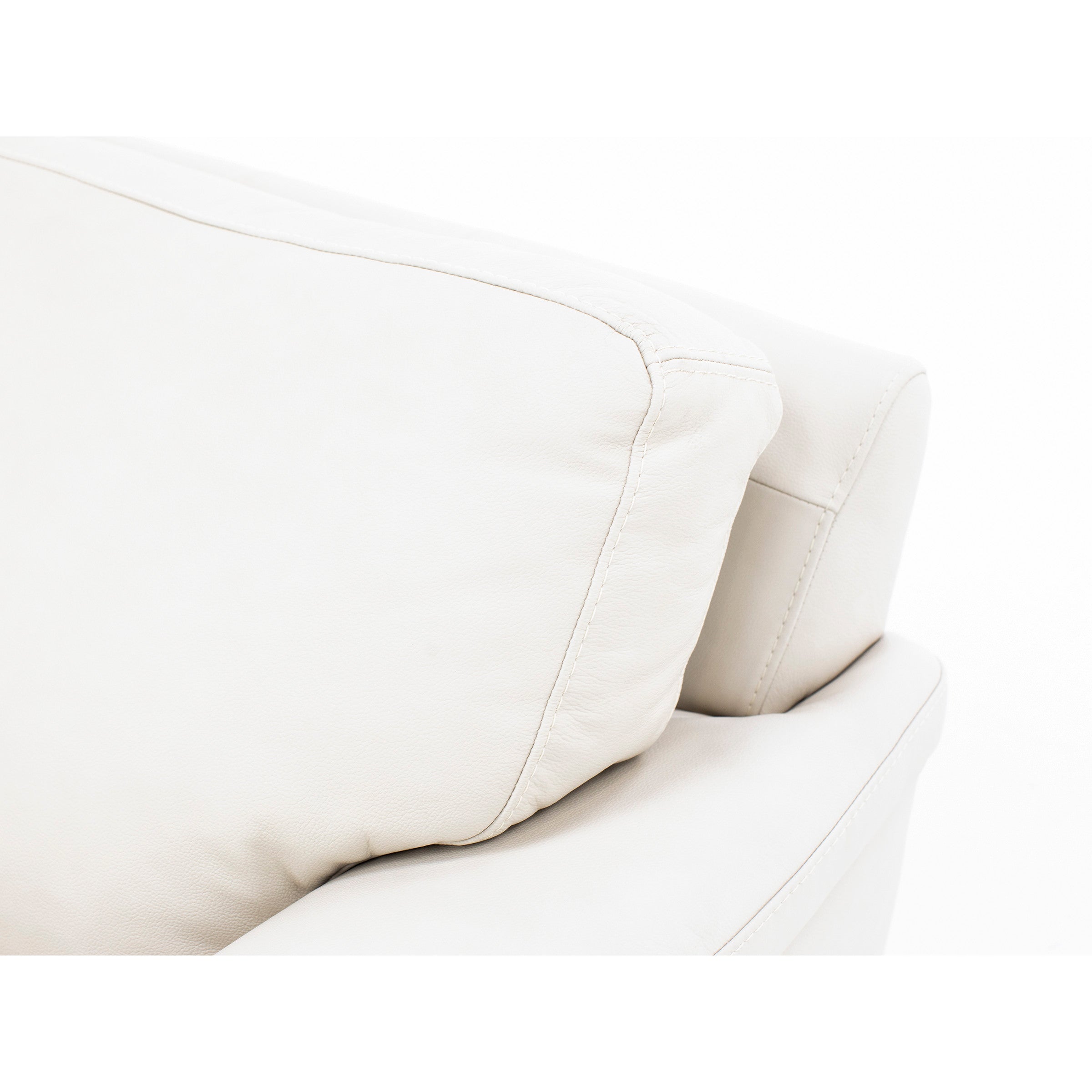 Sacramento Leather Medium Pillow Arm Chair