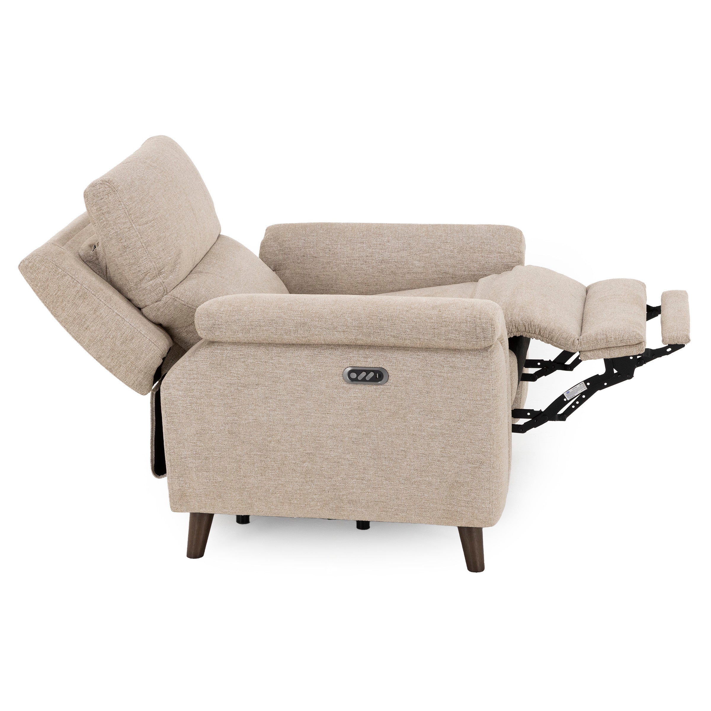 Nicole Power Headrest Reclining Console Loveseat for your Living