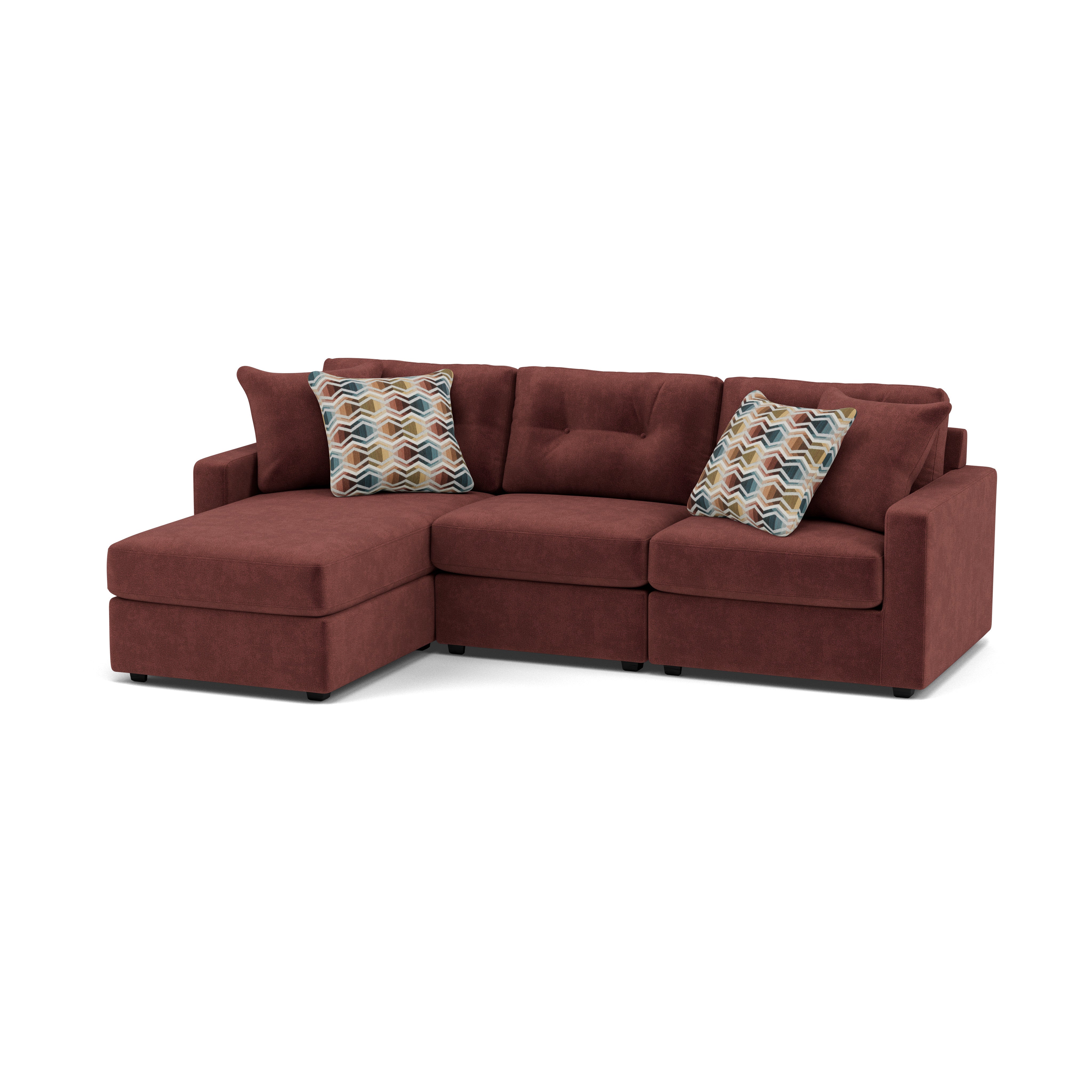 Drew & Jonathan Home Modular One 4-Pc. Chaise Sofa