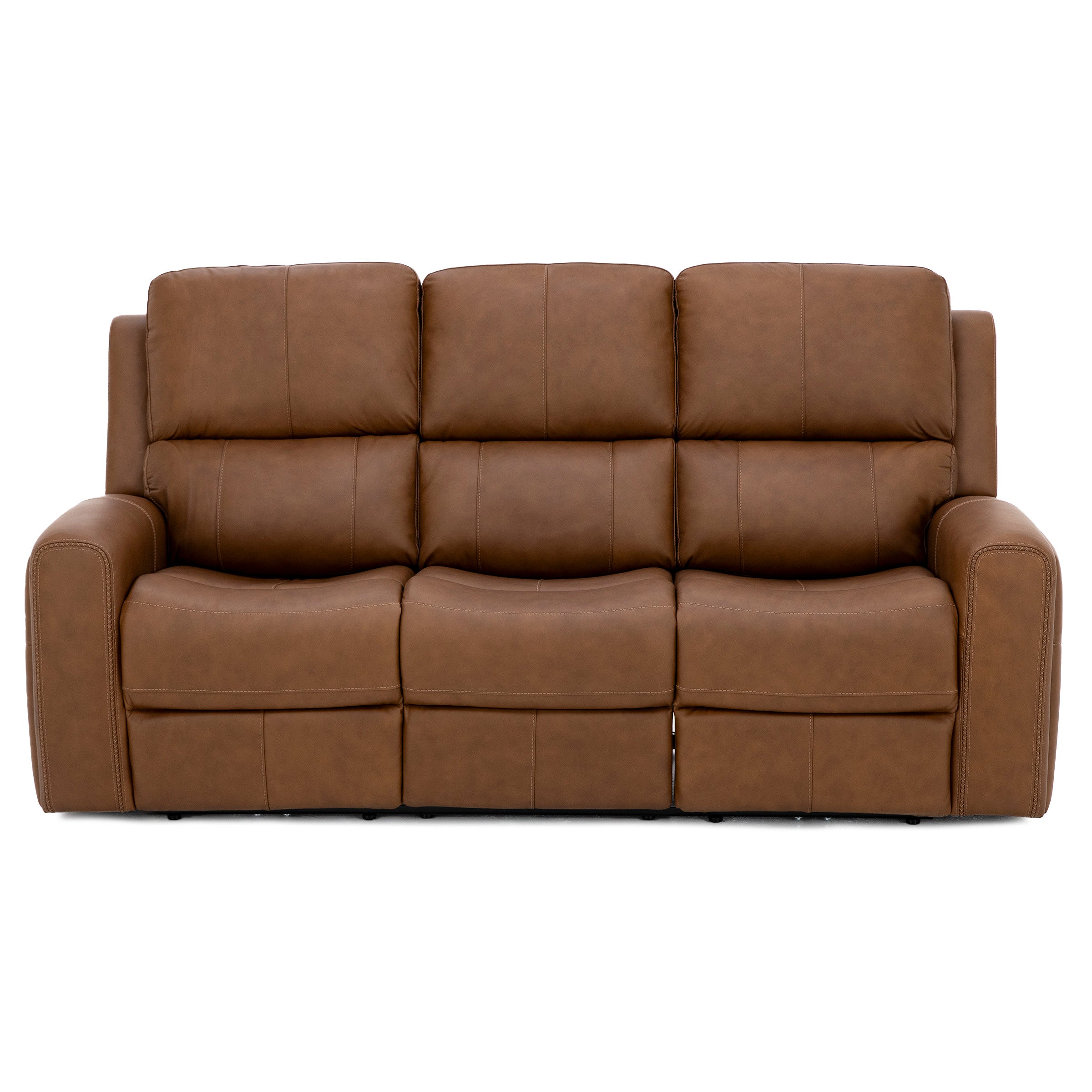 Flexsteel Landon Leather Zero Gravity Fully Loaded Reclining Sofa