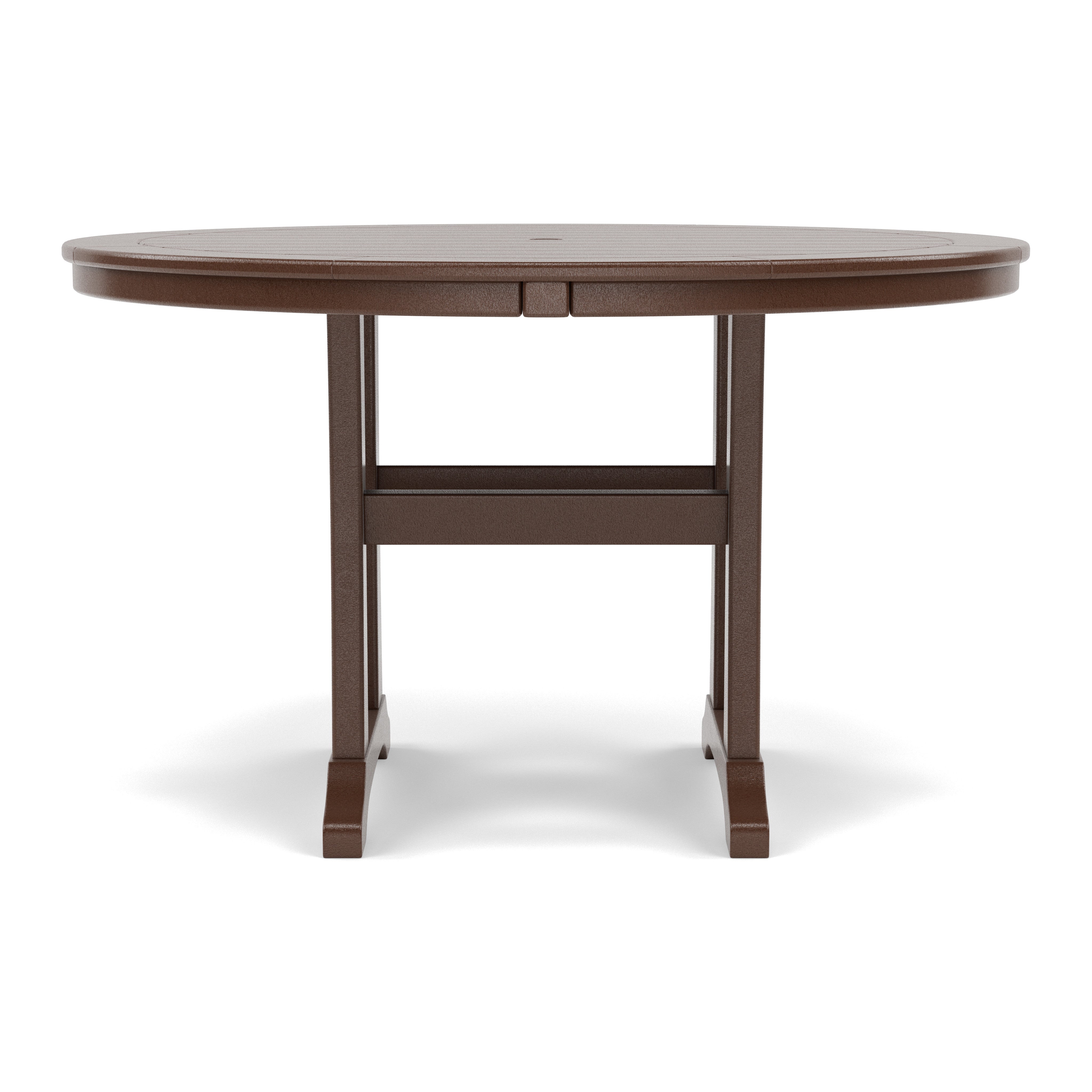 Nautical 48" Round Trestle Dining Table