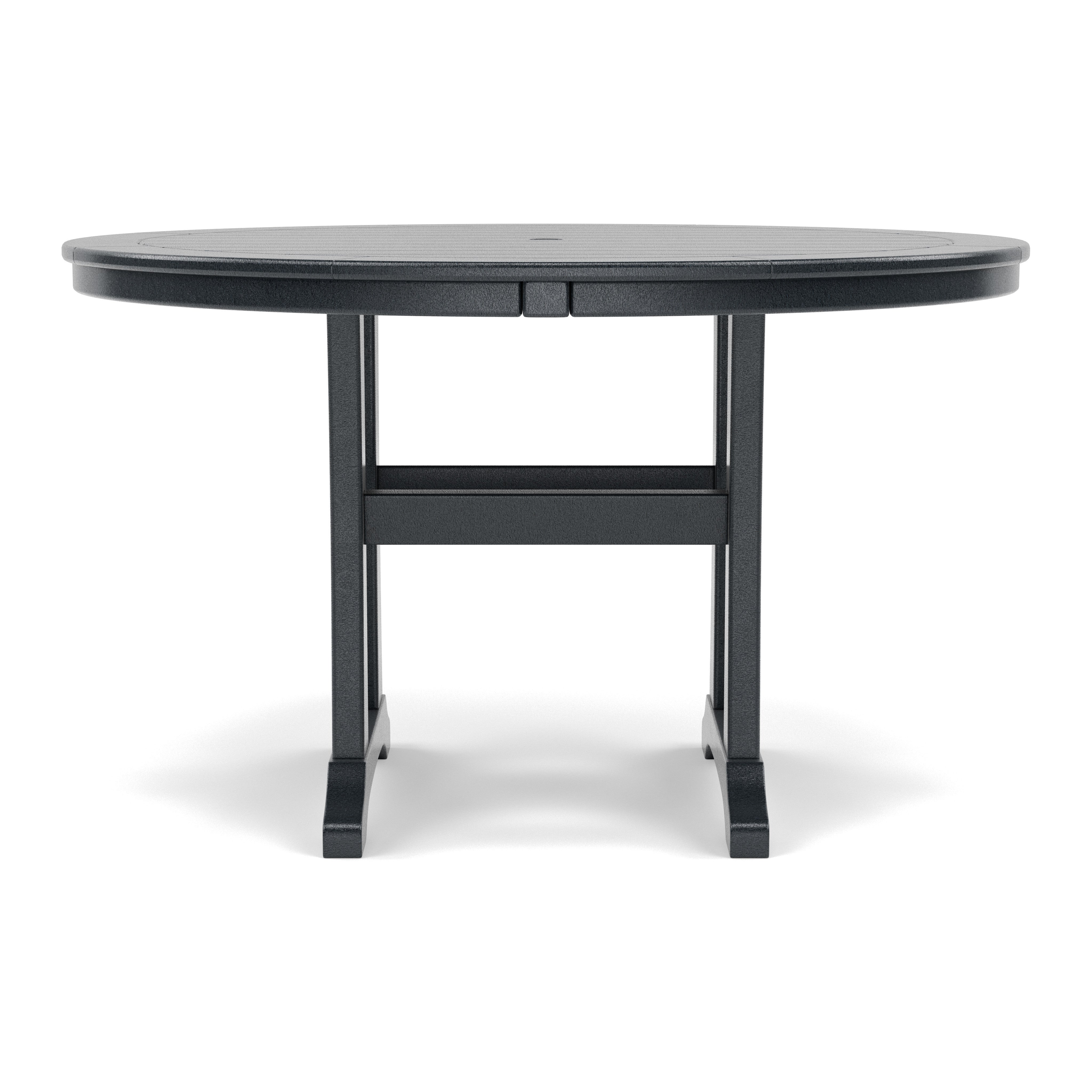 Nautical 48" Round Trestle Dining Table