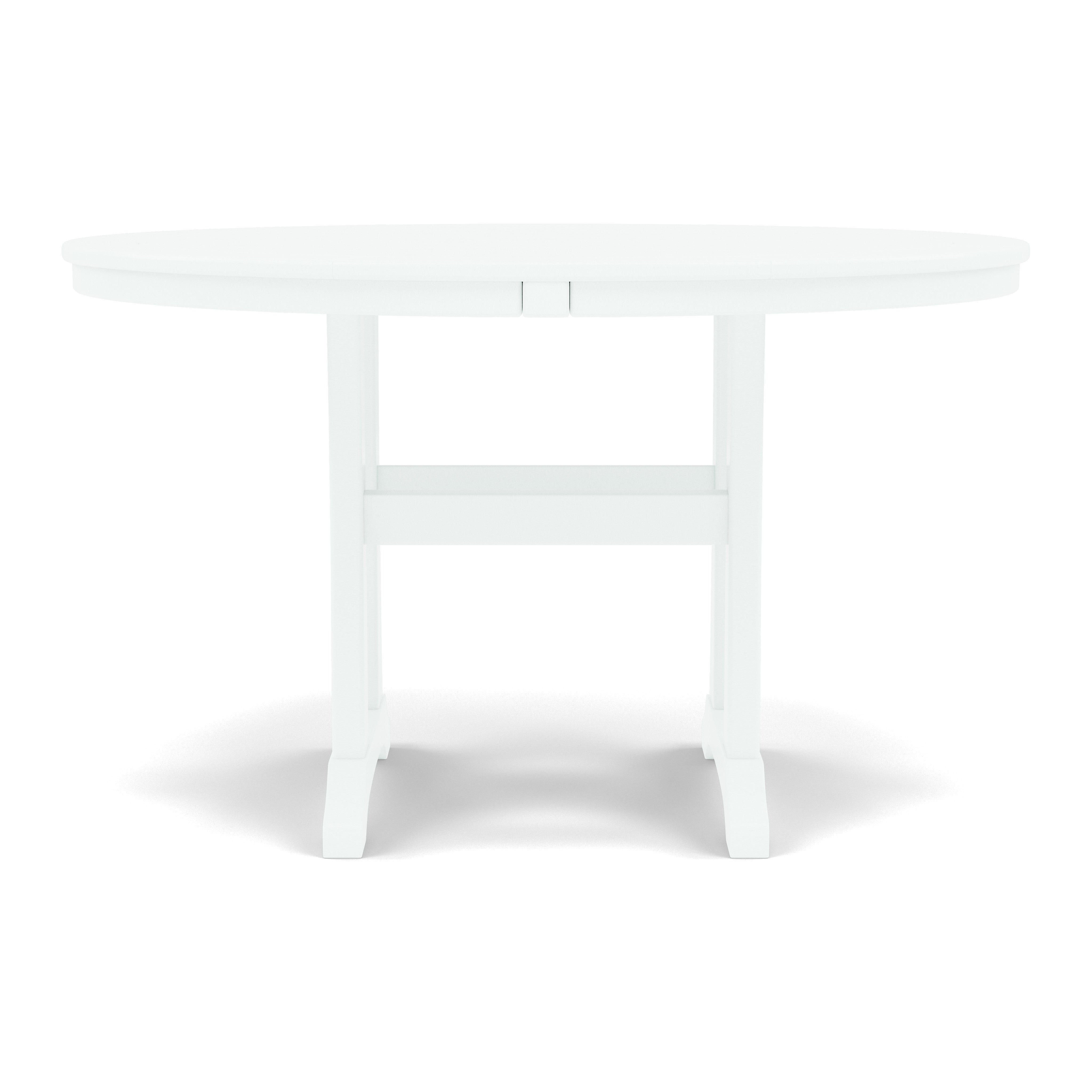 Nautical 48" Round Trestle Dining Table