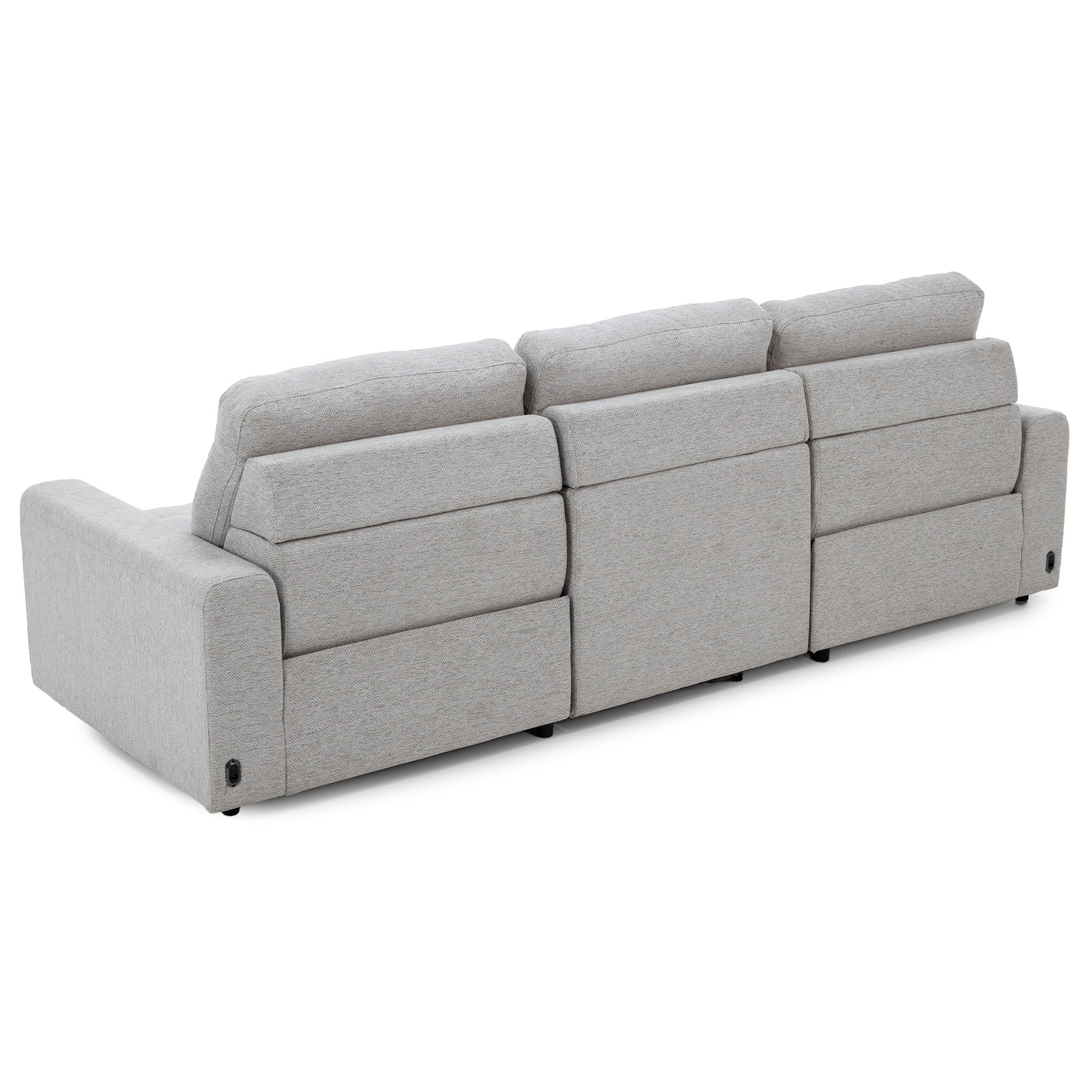 Duncan 3-Pc. Power Reclining Sofa With One Power Armless Sliding Chair
