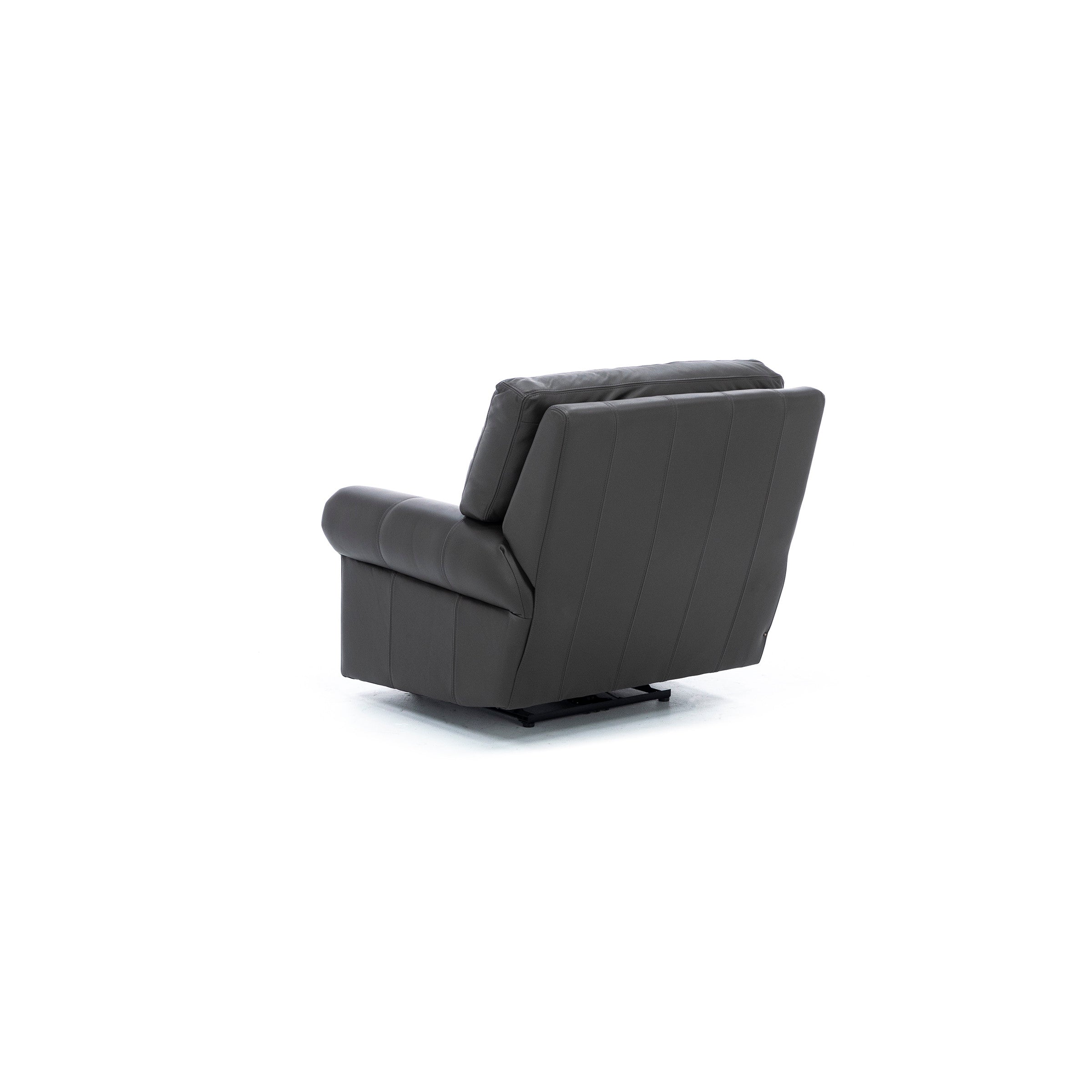 Design and Recline Fairfax Leather Power Recliner