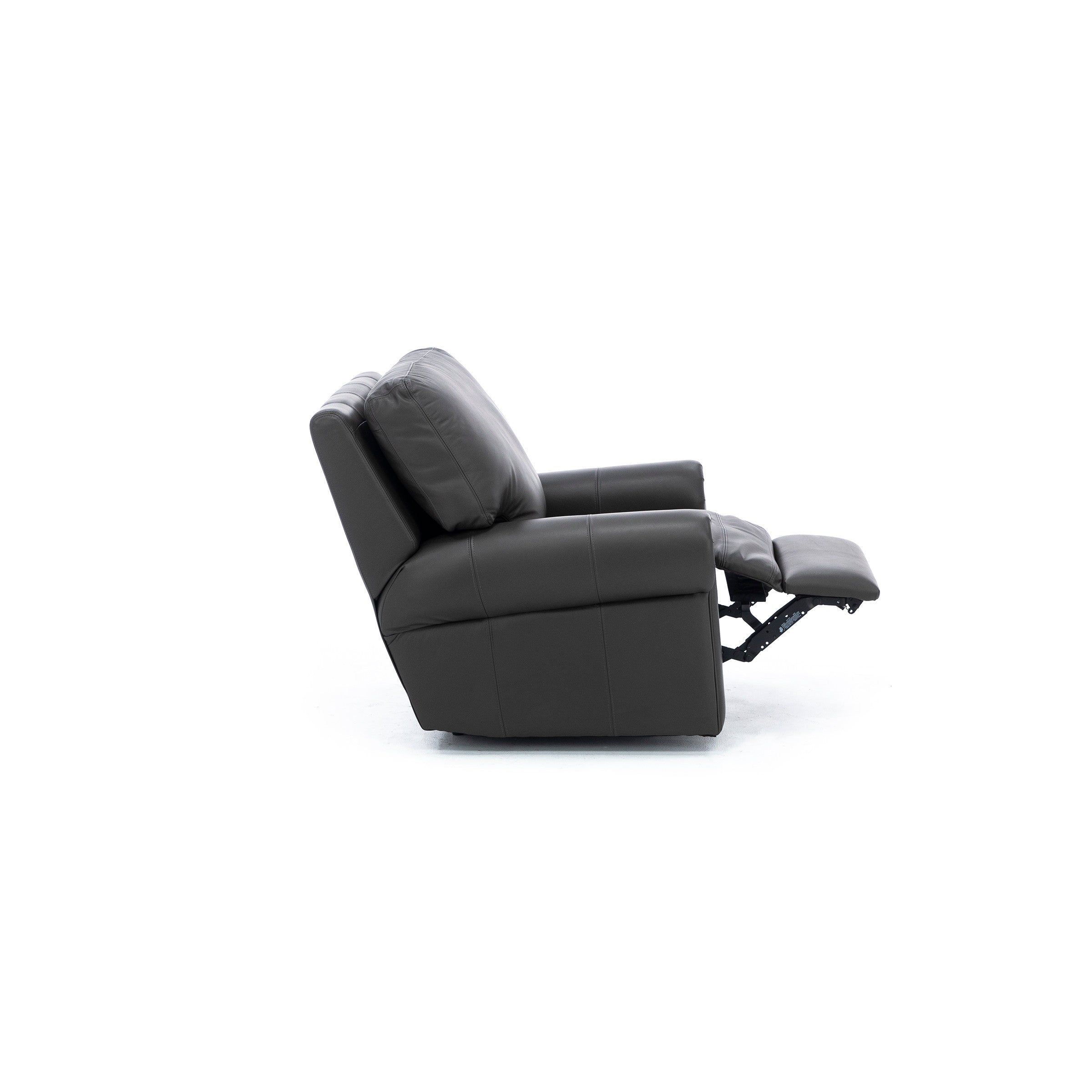 Design and Recline Fairfax Leather Power Recliner