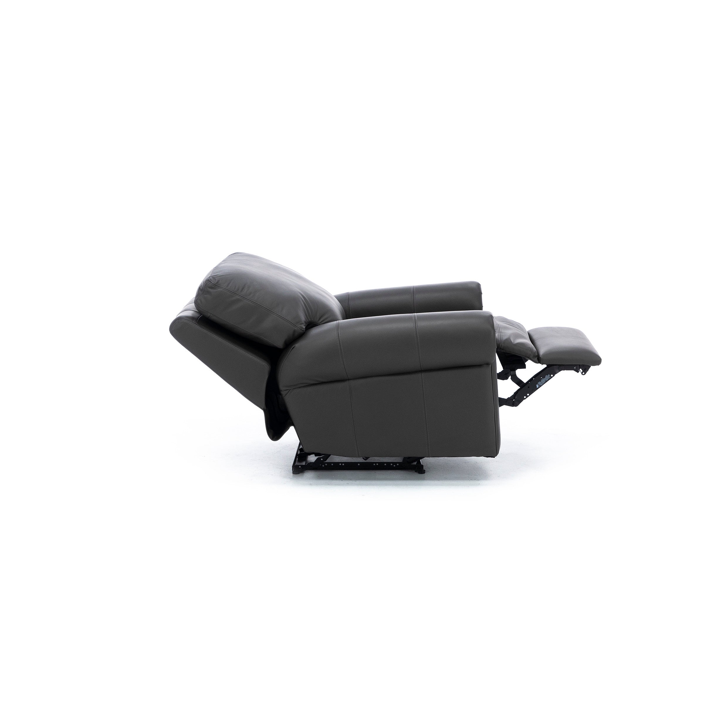 Design and Recline Fairfax Leather Power Recliner