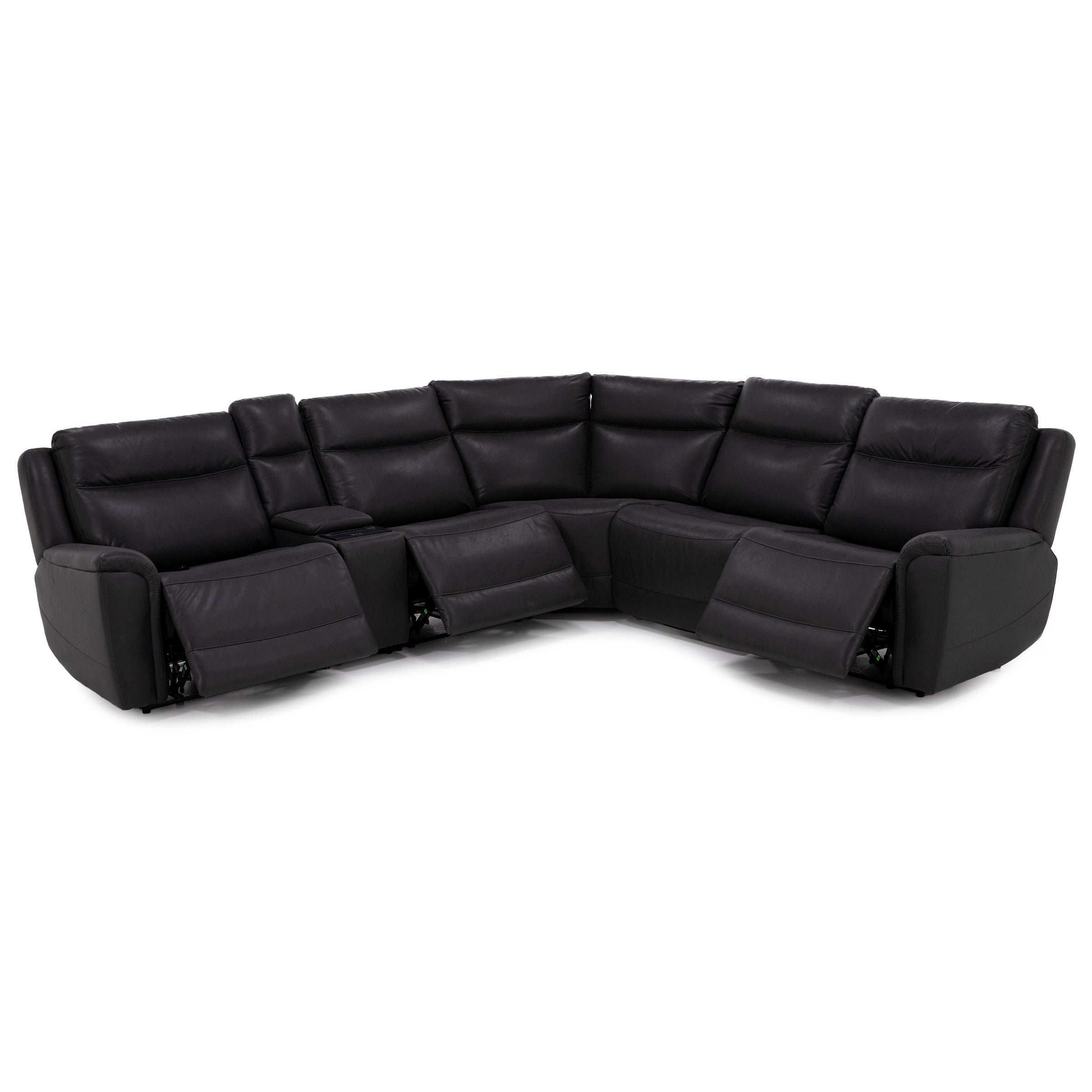 Tahoe 6-Pc. Fully Loaded Zero Gravity Reclining Modular With Heat And Massage