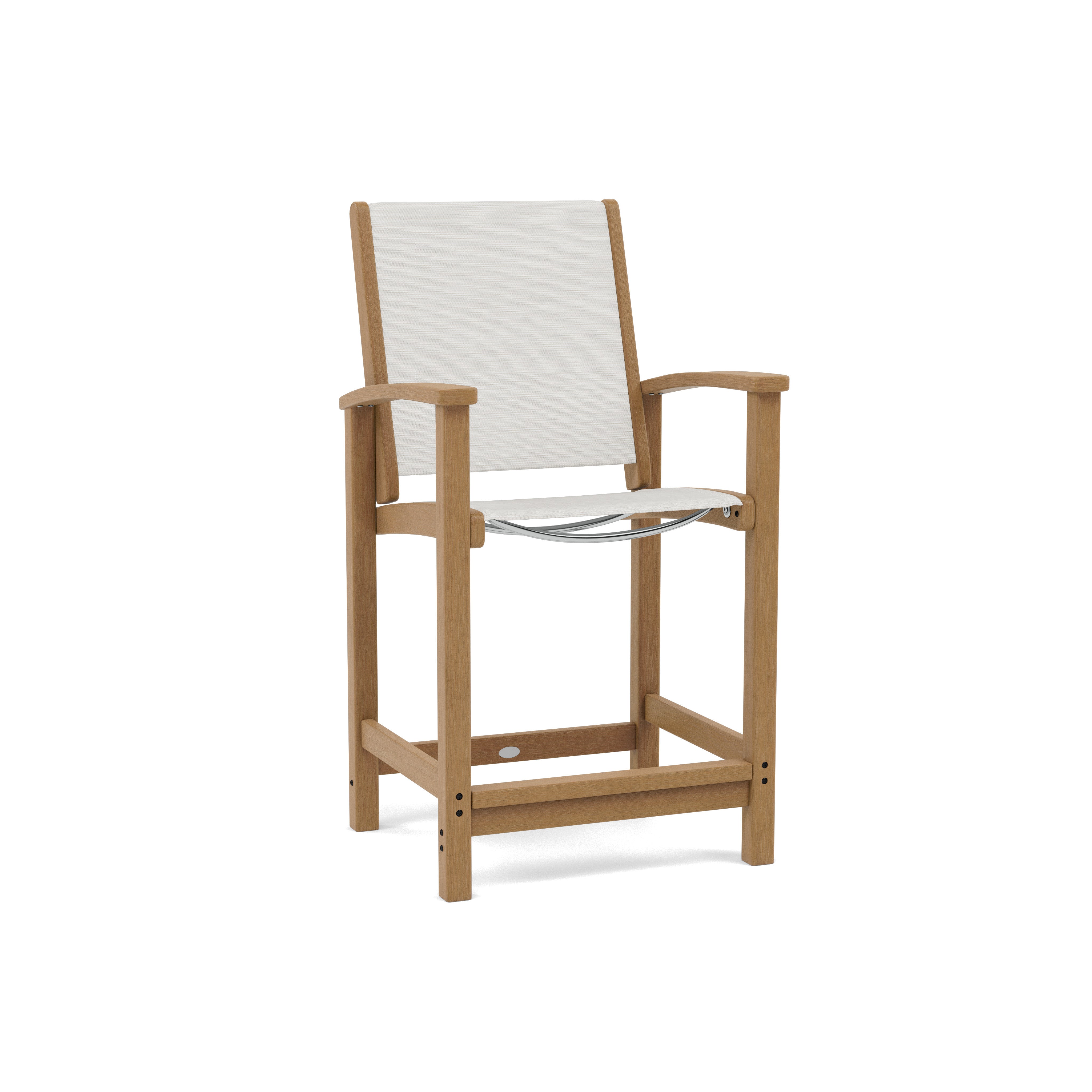 Coastal Sling Counter Height Chair
