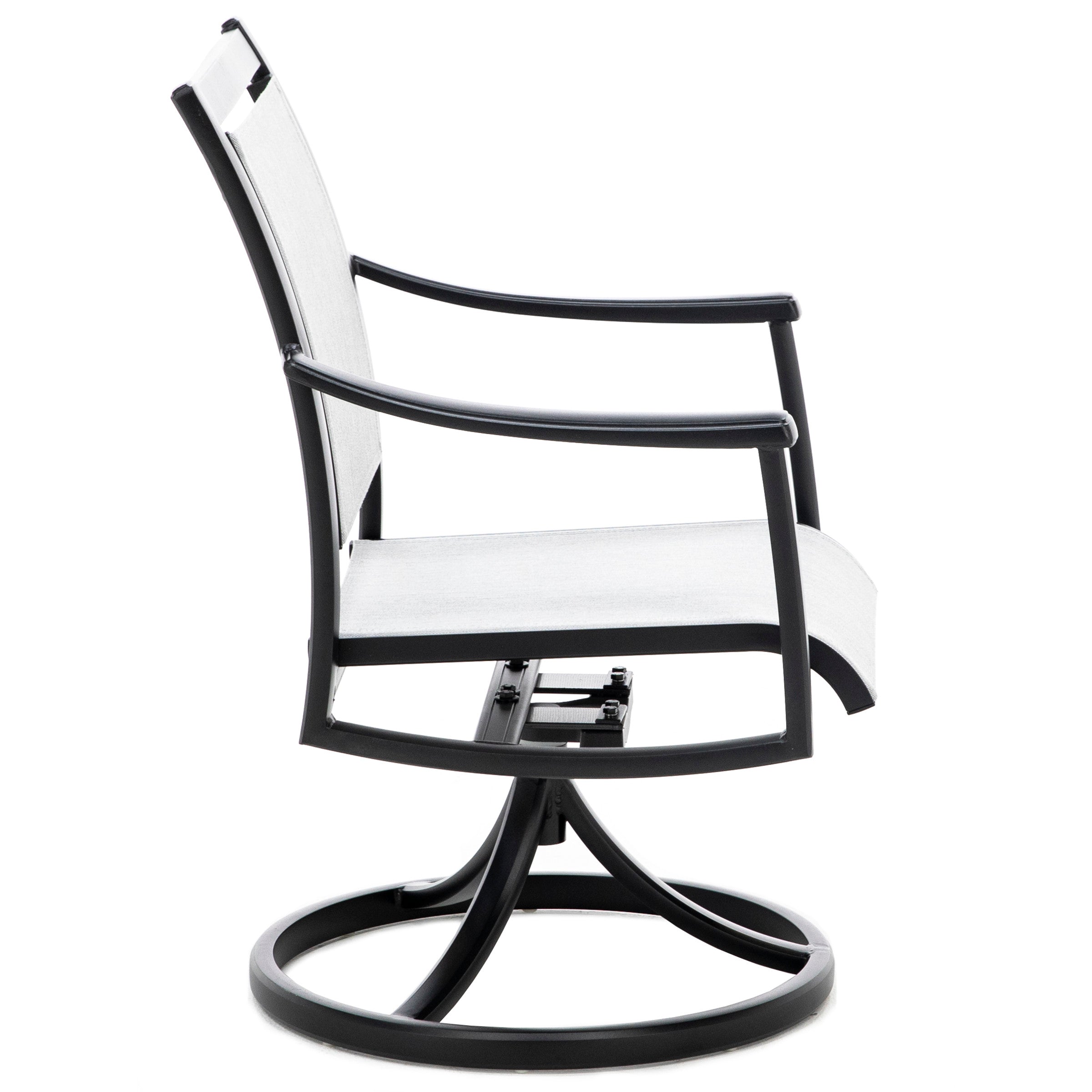 Dominion Sling Swivel Rocker Chair