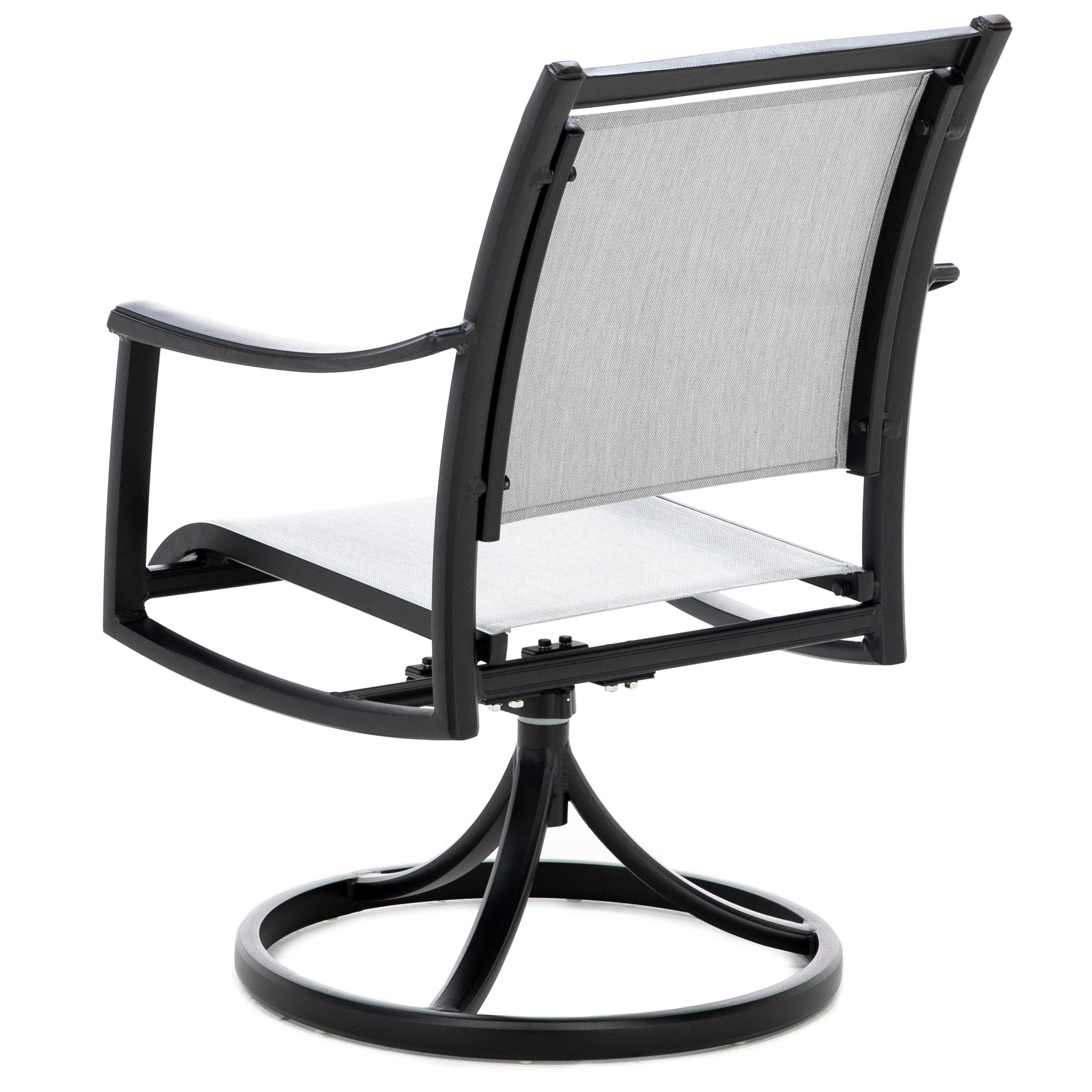 Dominion Sling Swivel Rocker Chair