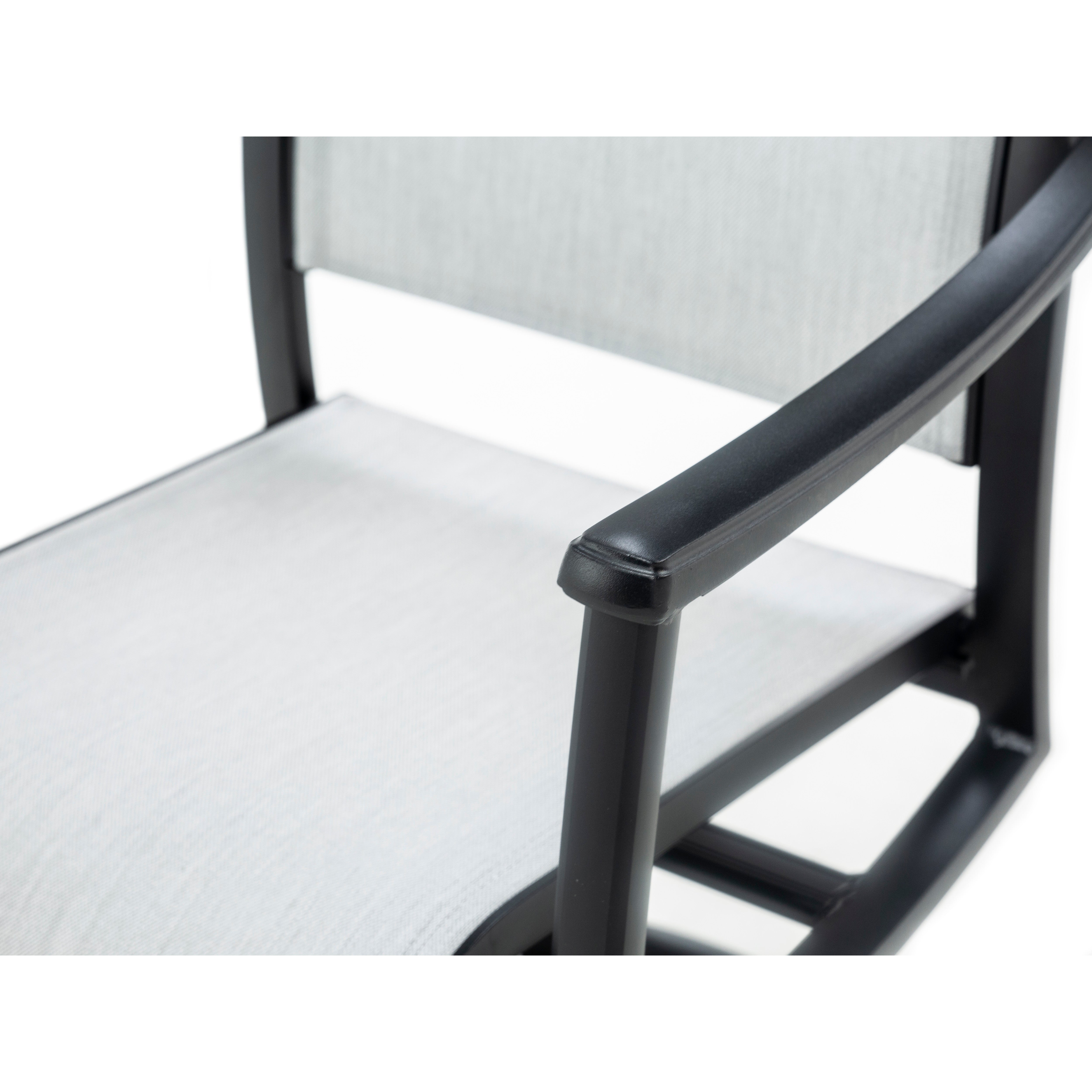 Dominion Sling Swivel Rocker Chair
