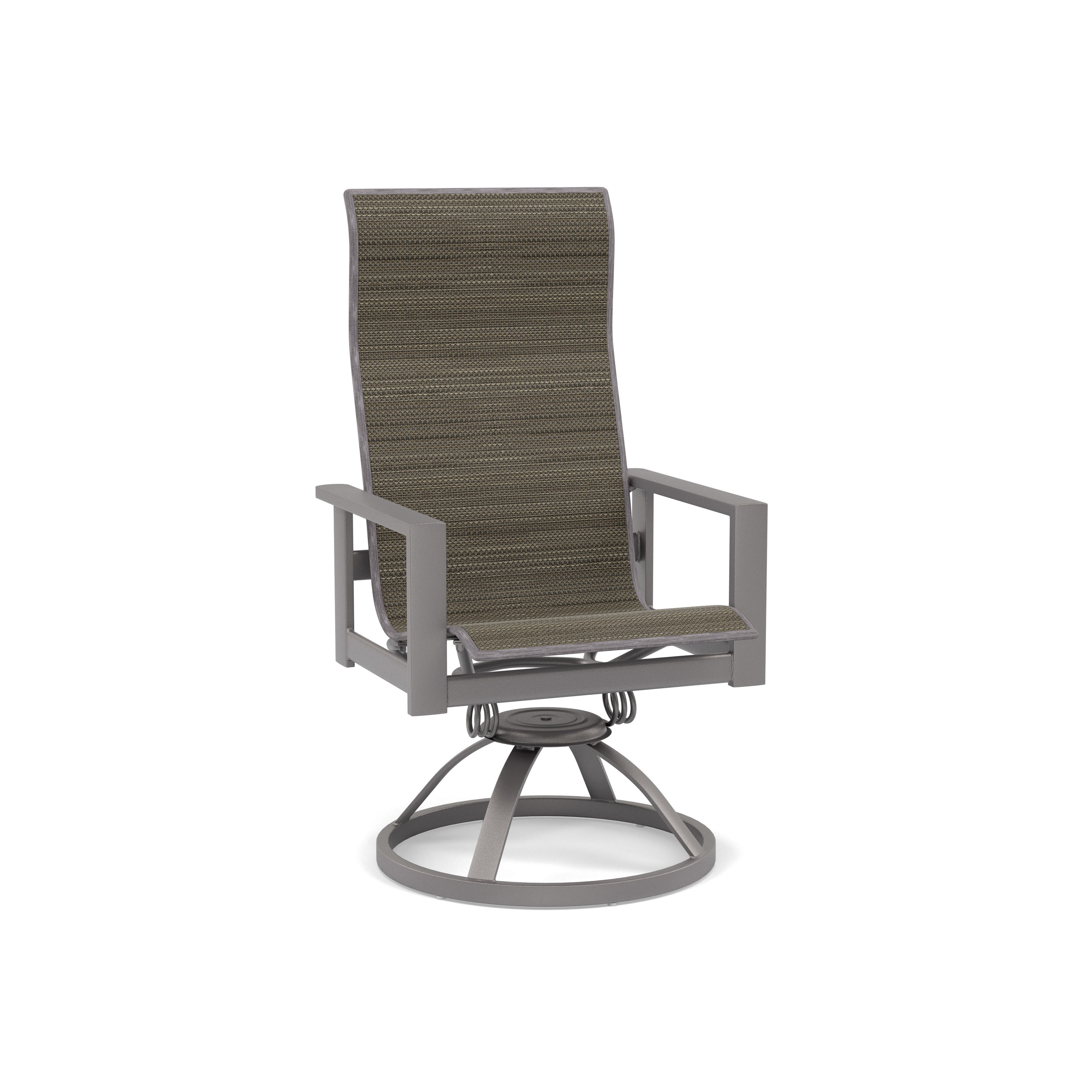 Elements High Back Swivel Rocker Dining Chair