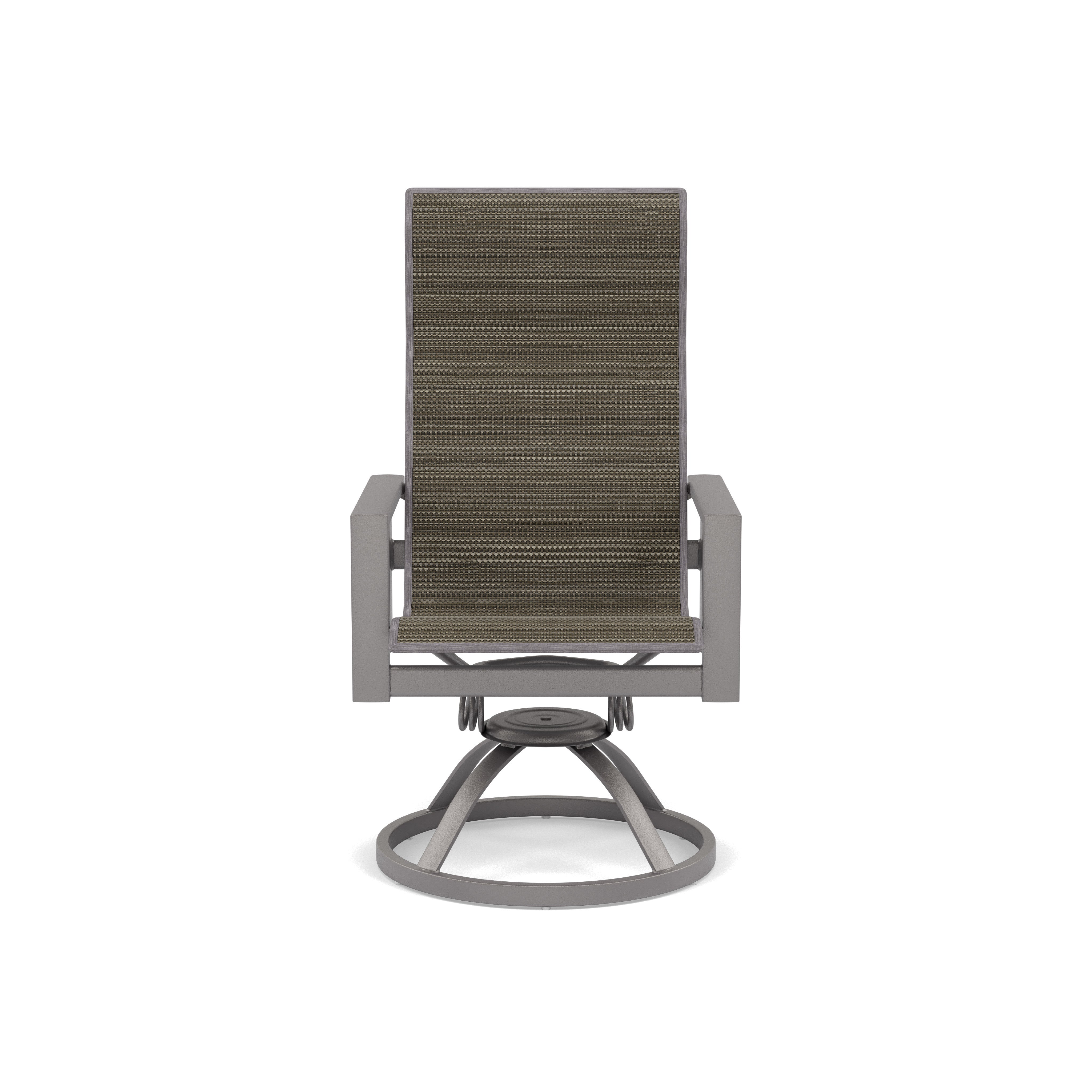 Elements High Back Swivel Rocker Dining Chair